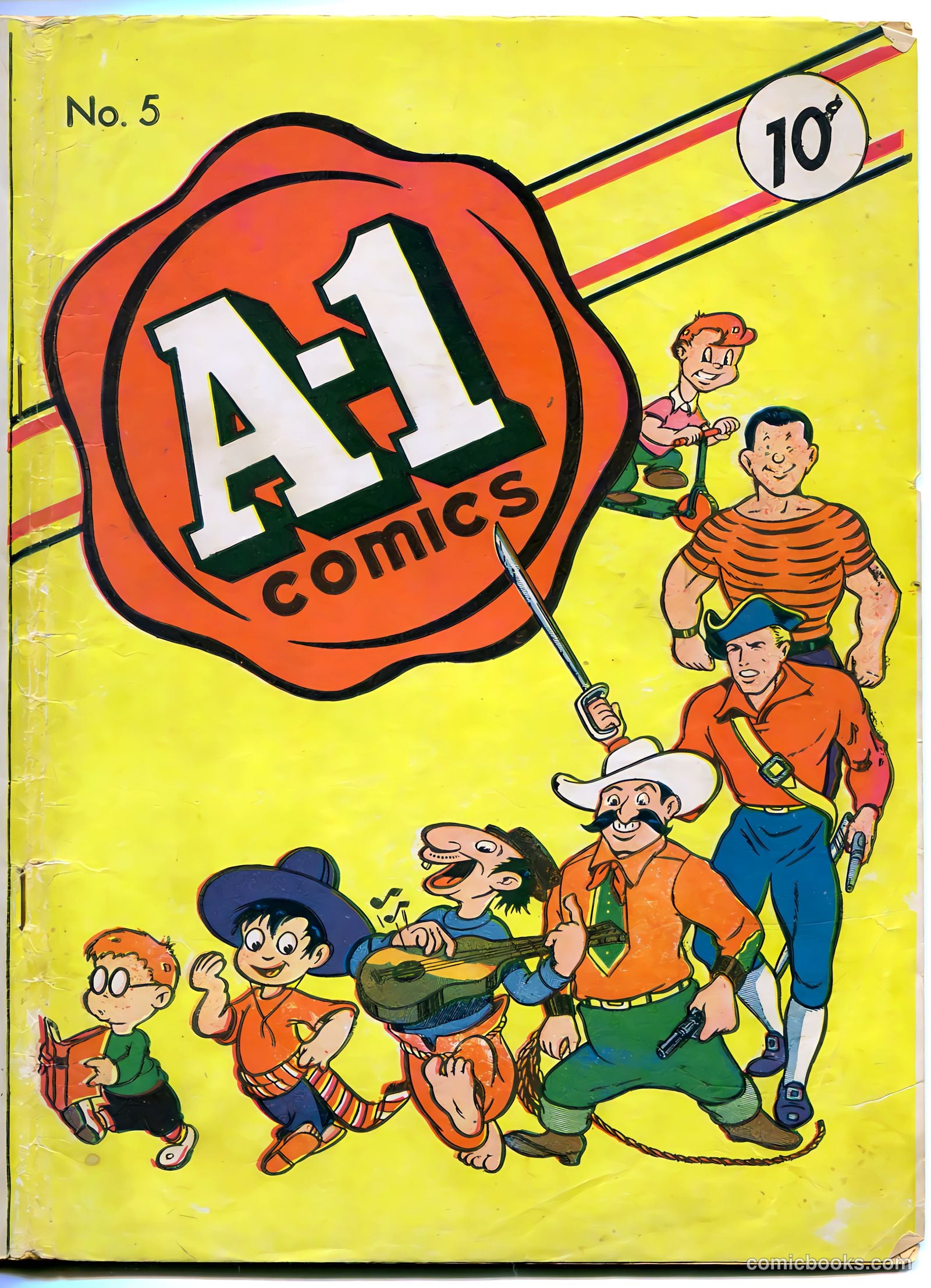 A-1 Comics 10 - The Corsair #1 — page 1 of 52