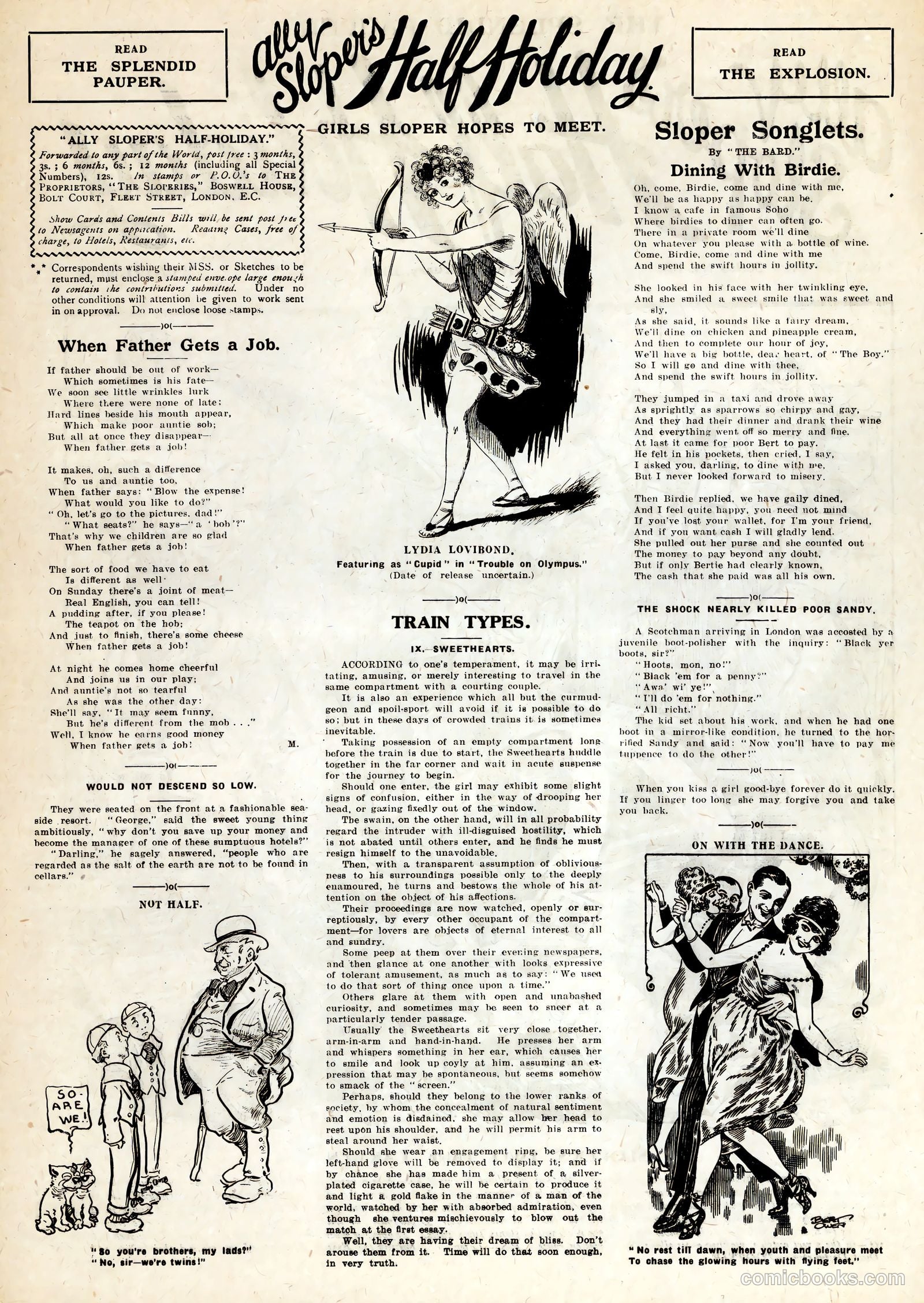 Ally Sloper's Half Holiday #1736 — page 2 of 12