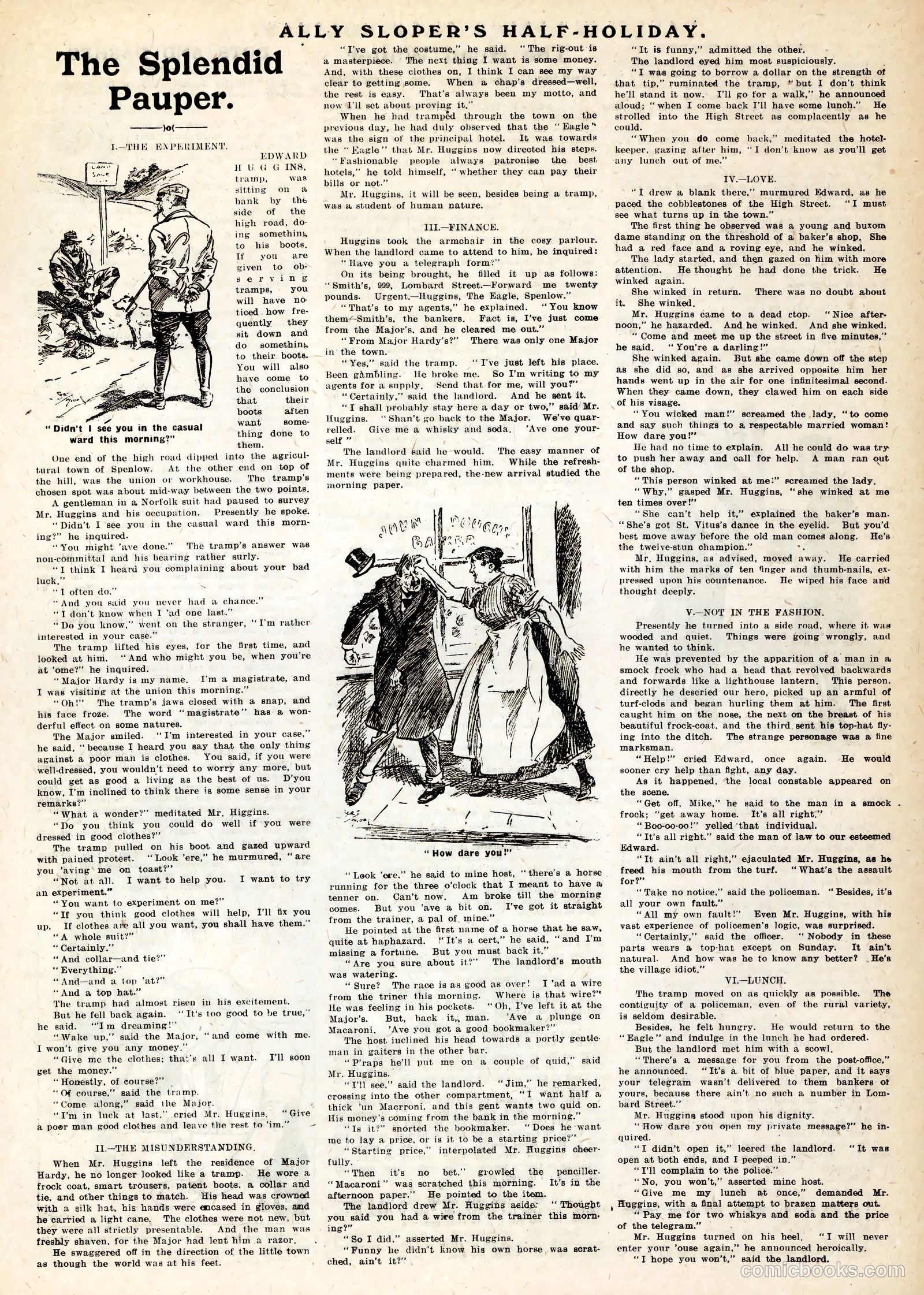 Ally Sloper's Half Holiday #1736 — page 3 of 12