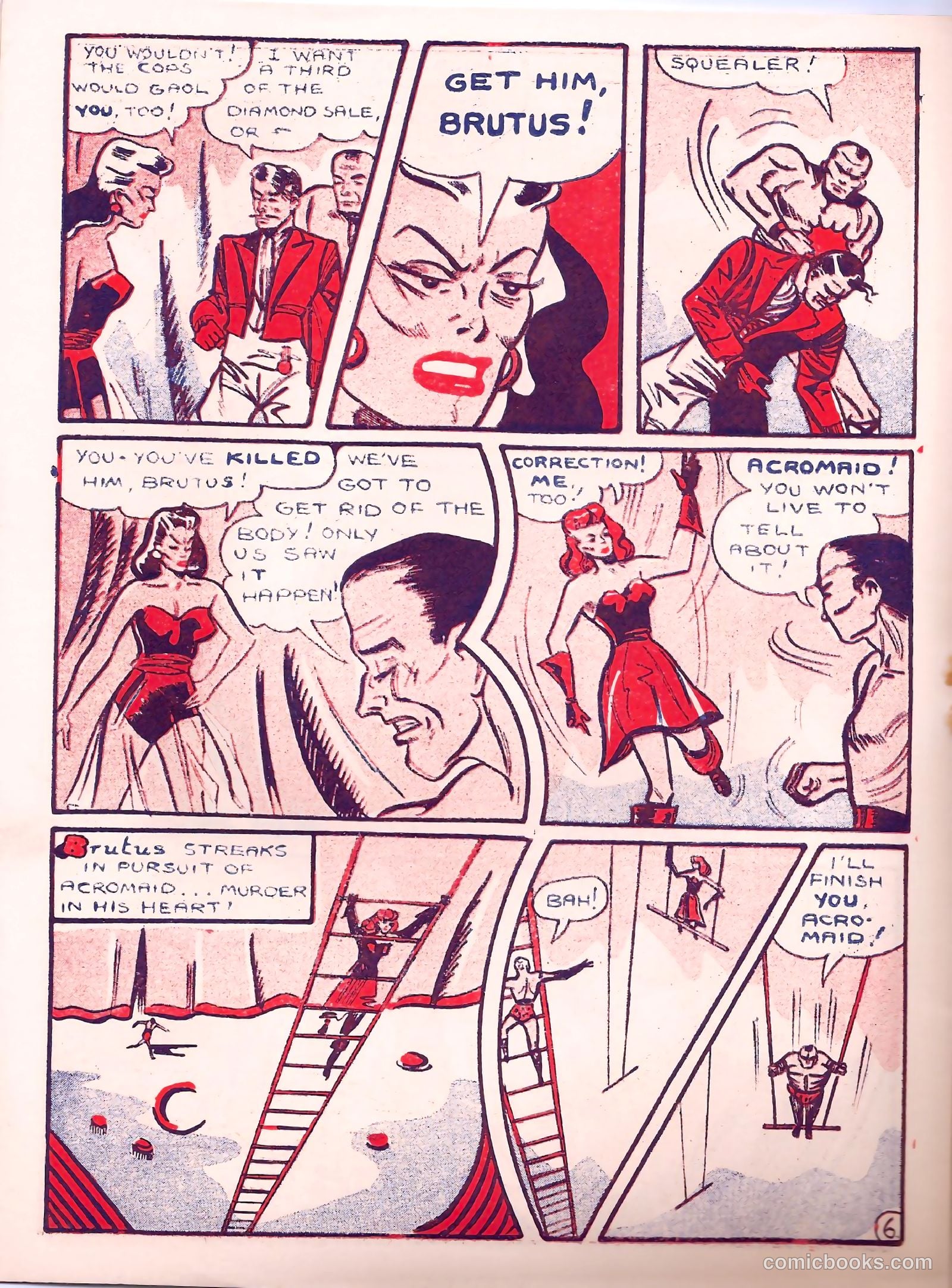 Acromaid Comics nn 1940's #1 — page 6 of 8