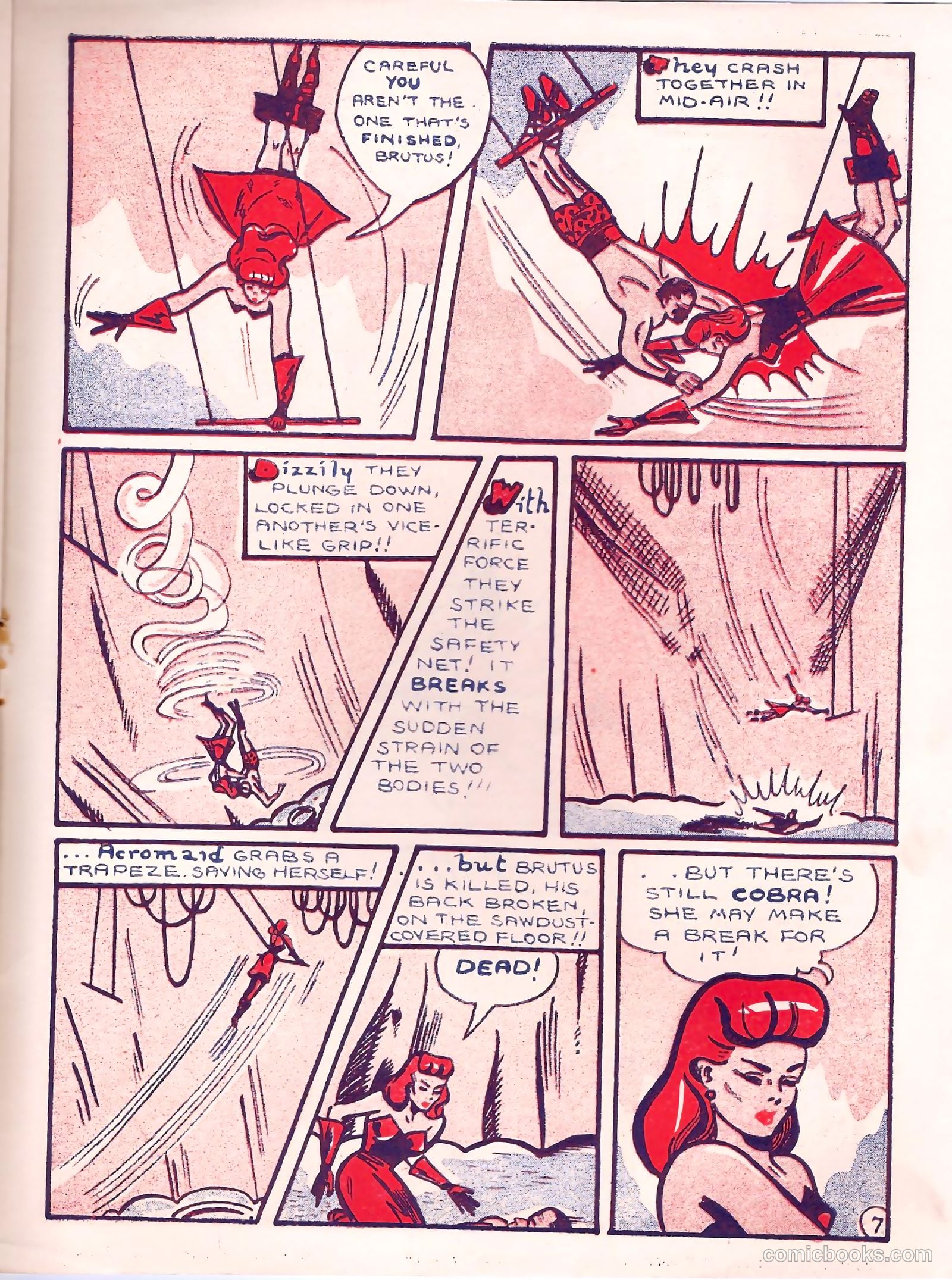 Acromaid Comics nn 1940's #1 — page 7 of 8