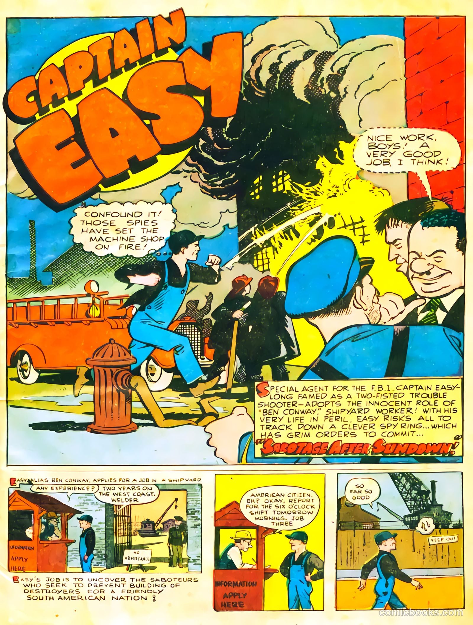Captain Easy #17 — page 3 of 36