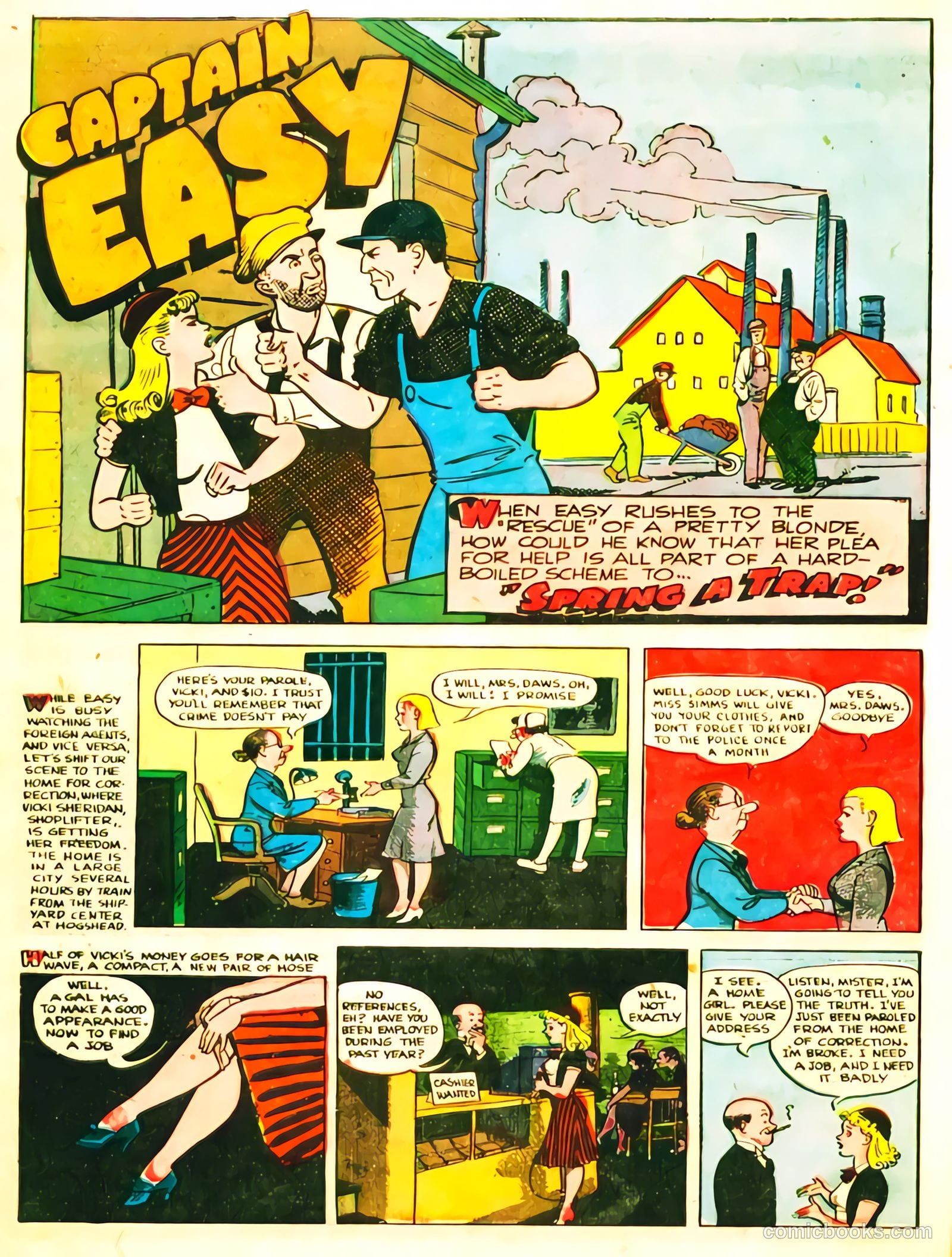 Captain Easy #17 — page 10 of 36