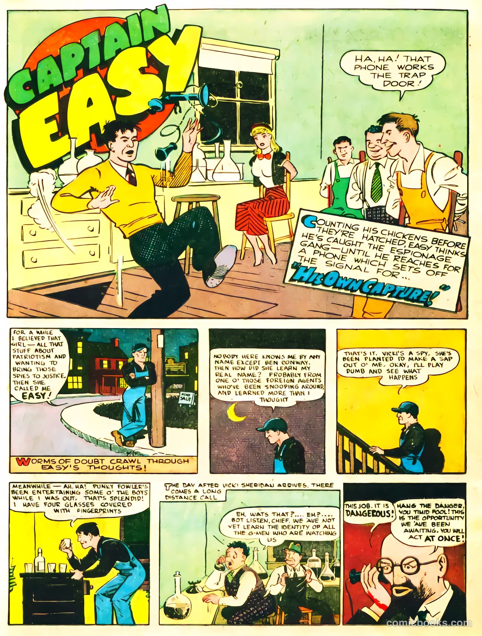 Captain Easy #17 — page 15 of 36