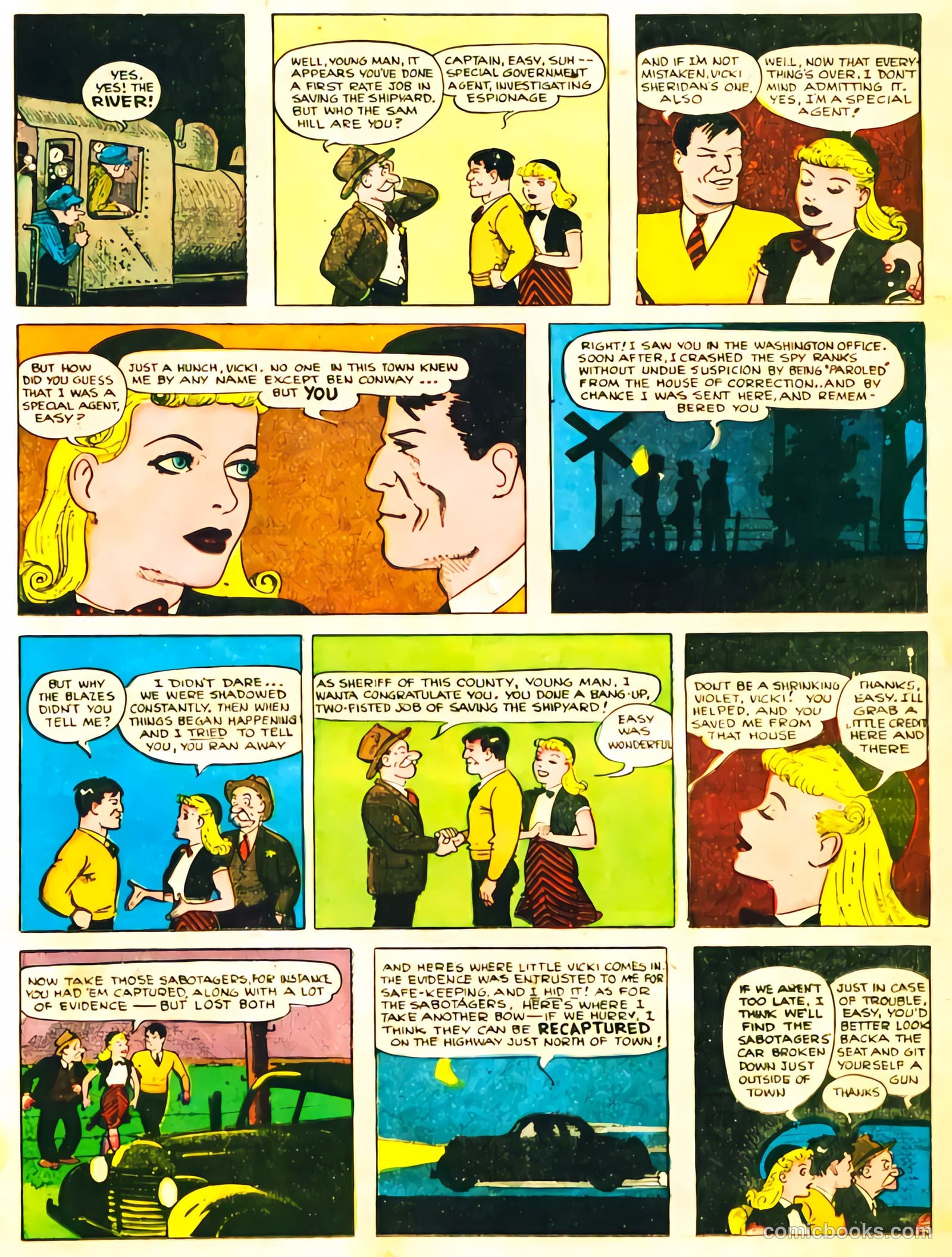 Captain Easy #17 — page 23 of 36