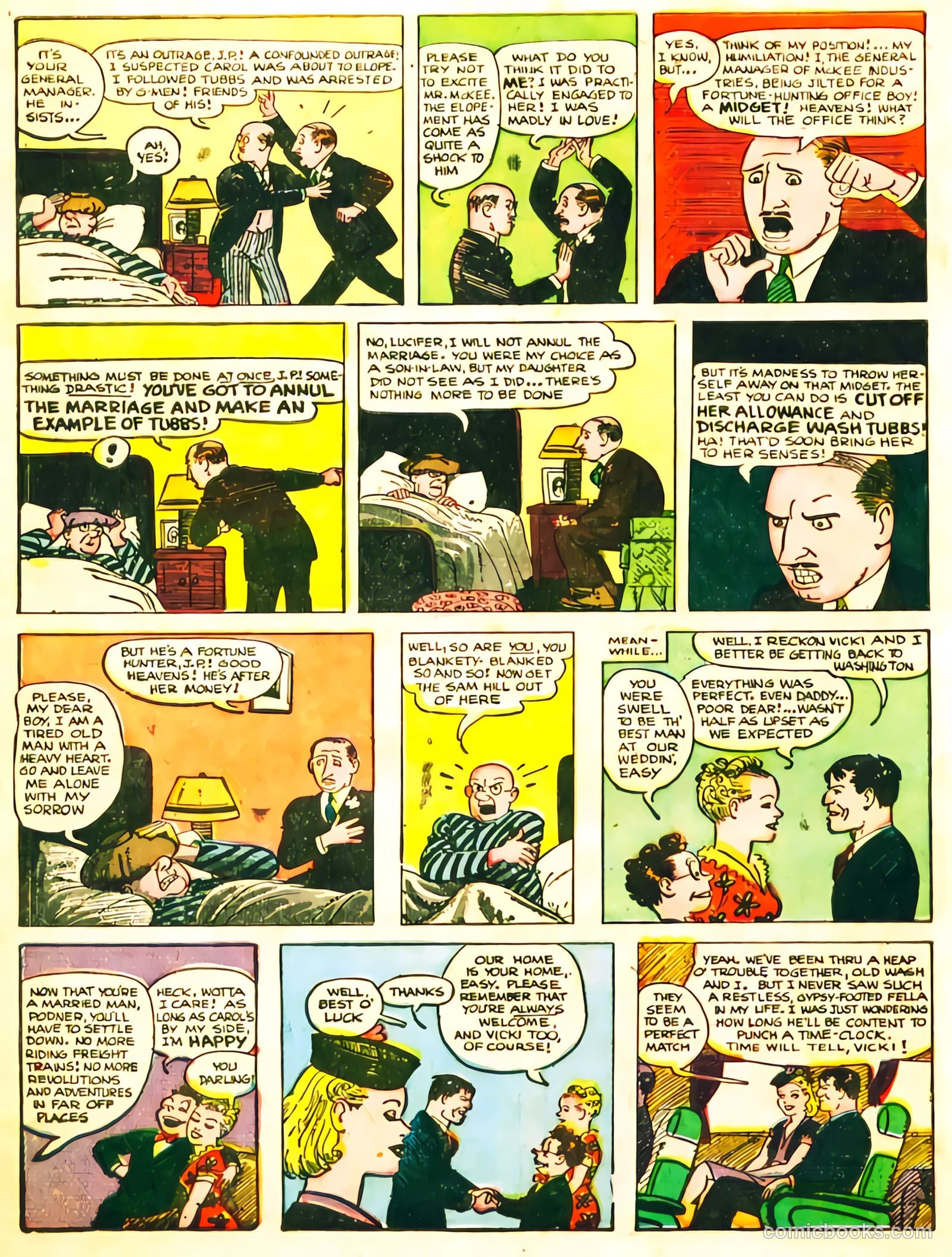 Captain Easy #17 — page 28 of 36