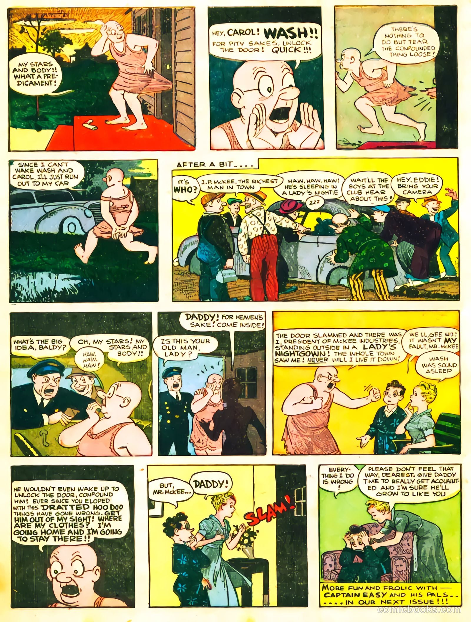 Captain Easy #17 — page 32 of 36