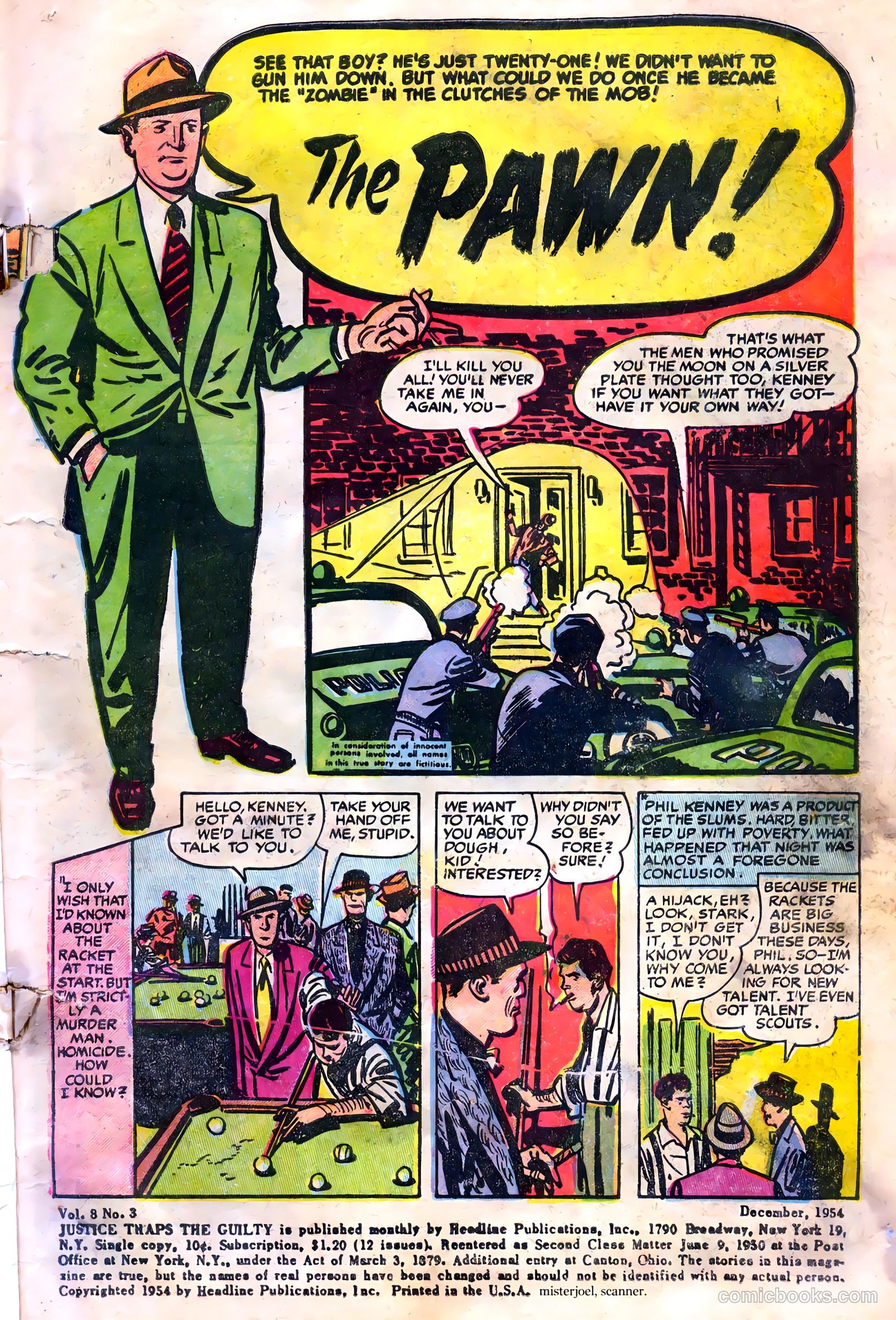 Justice Traps the Guilty #69 — page 3 of 36