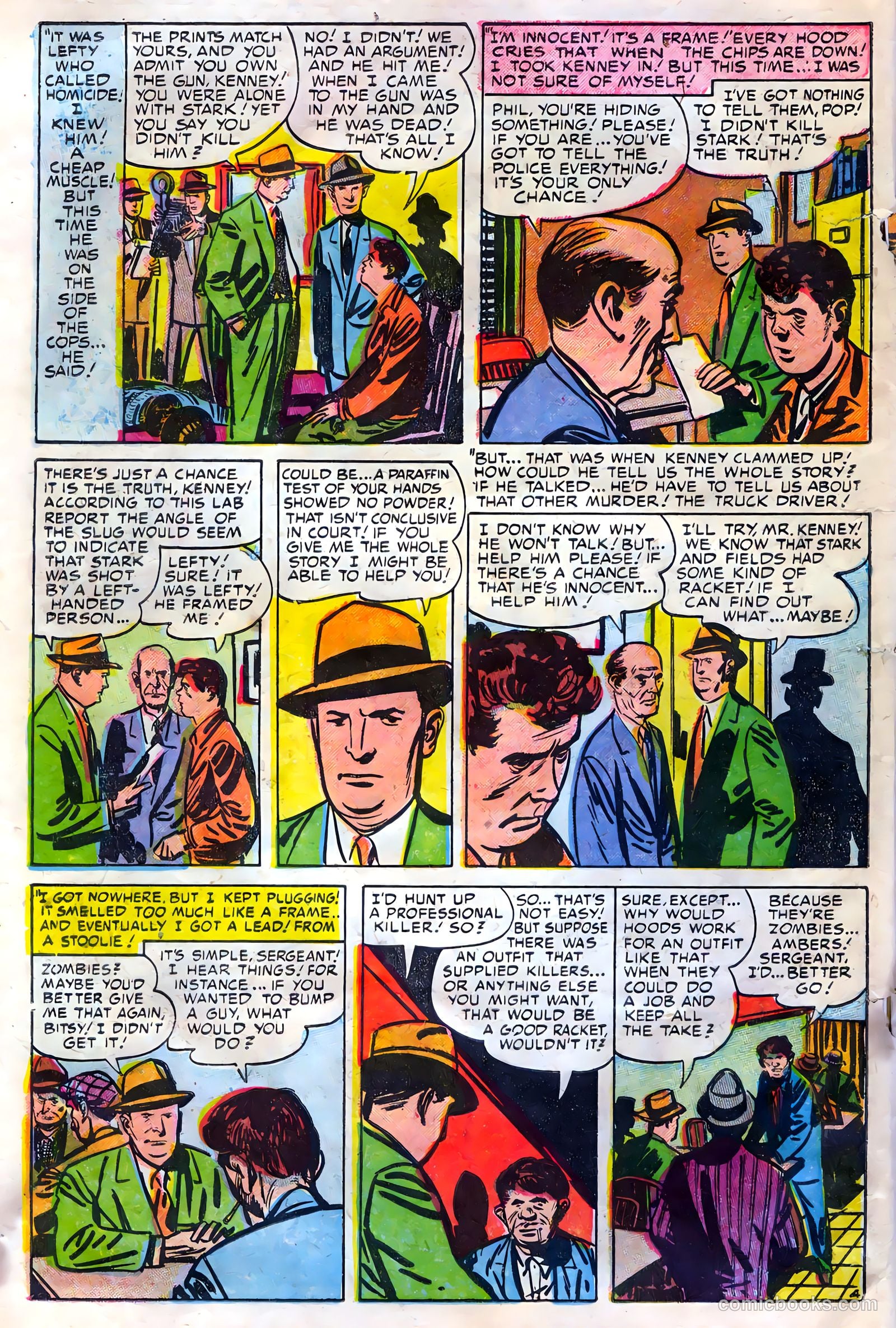 Justice Traps the Guilty #69 — page 6 of 36