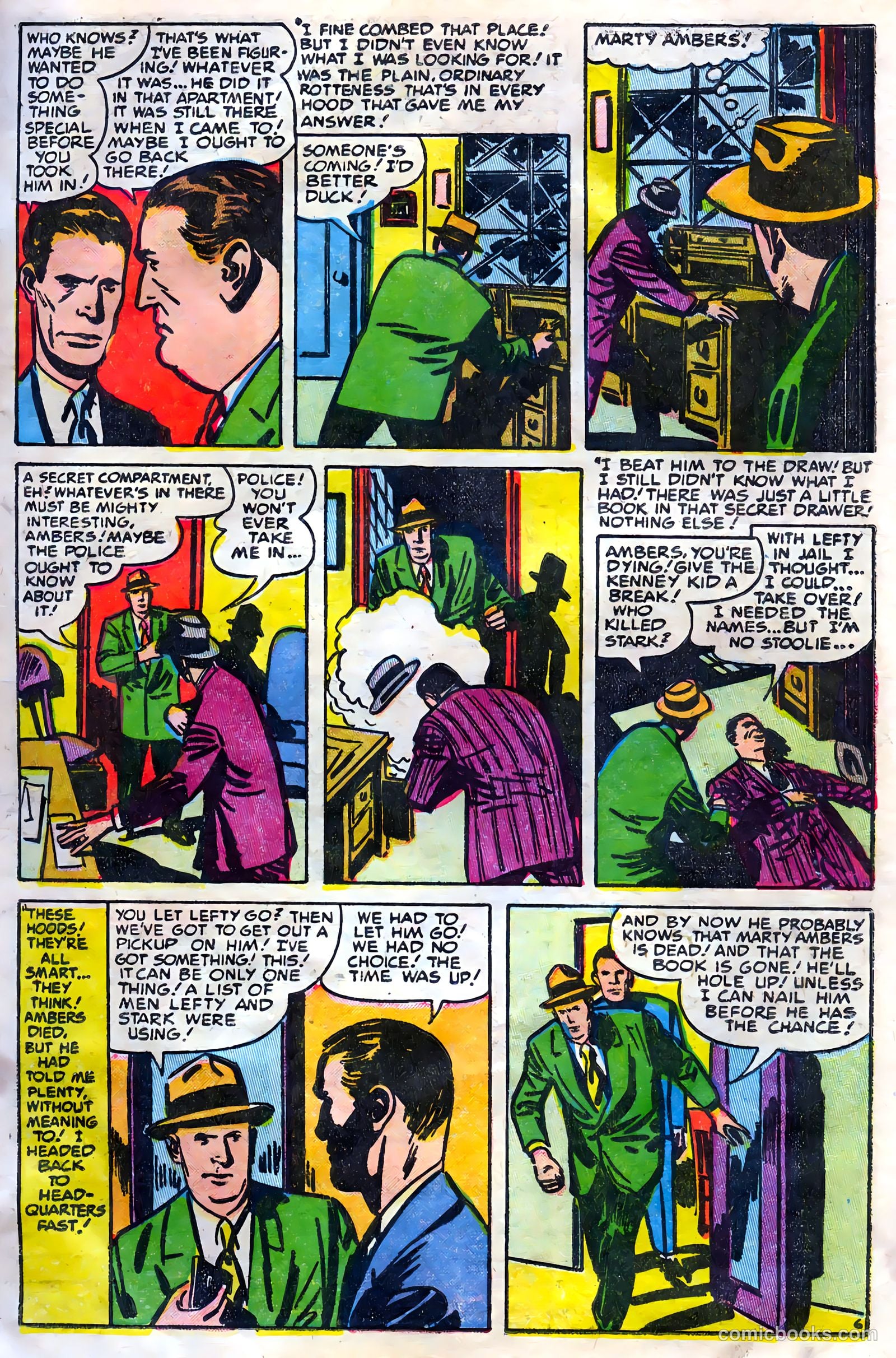 Justice Traps the Guilty #69 — page 9 of 36