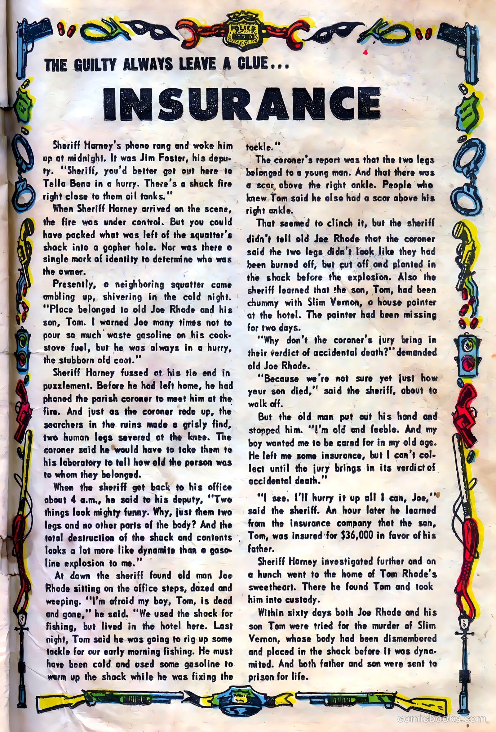 Justice Traps the Guilty #69 — page 25 of 36