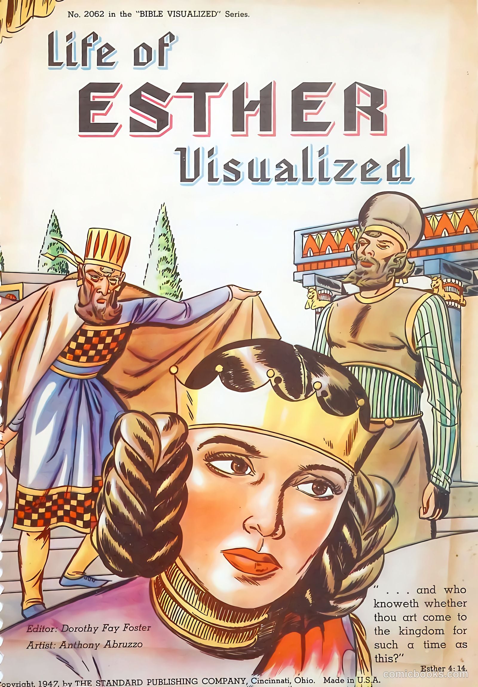 The Life of Esther Visualized #nn — page 1 of 48