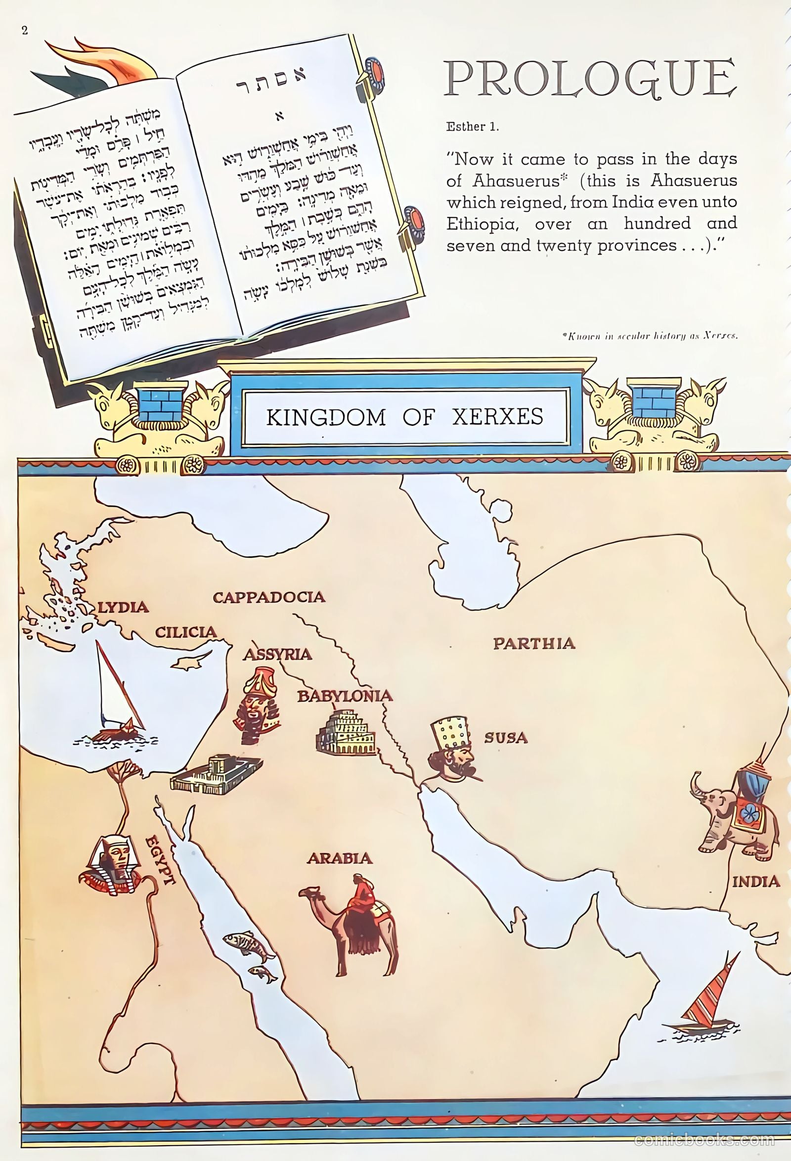 The Life of Esther Visualized #nn — page 2 of 48