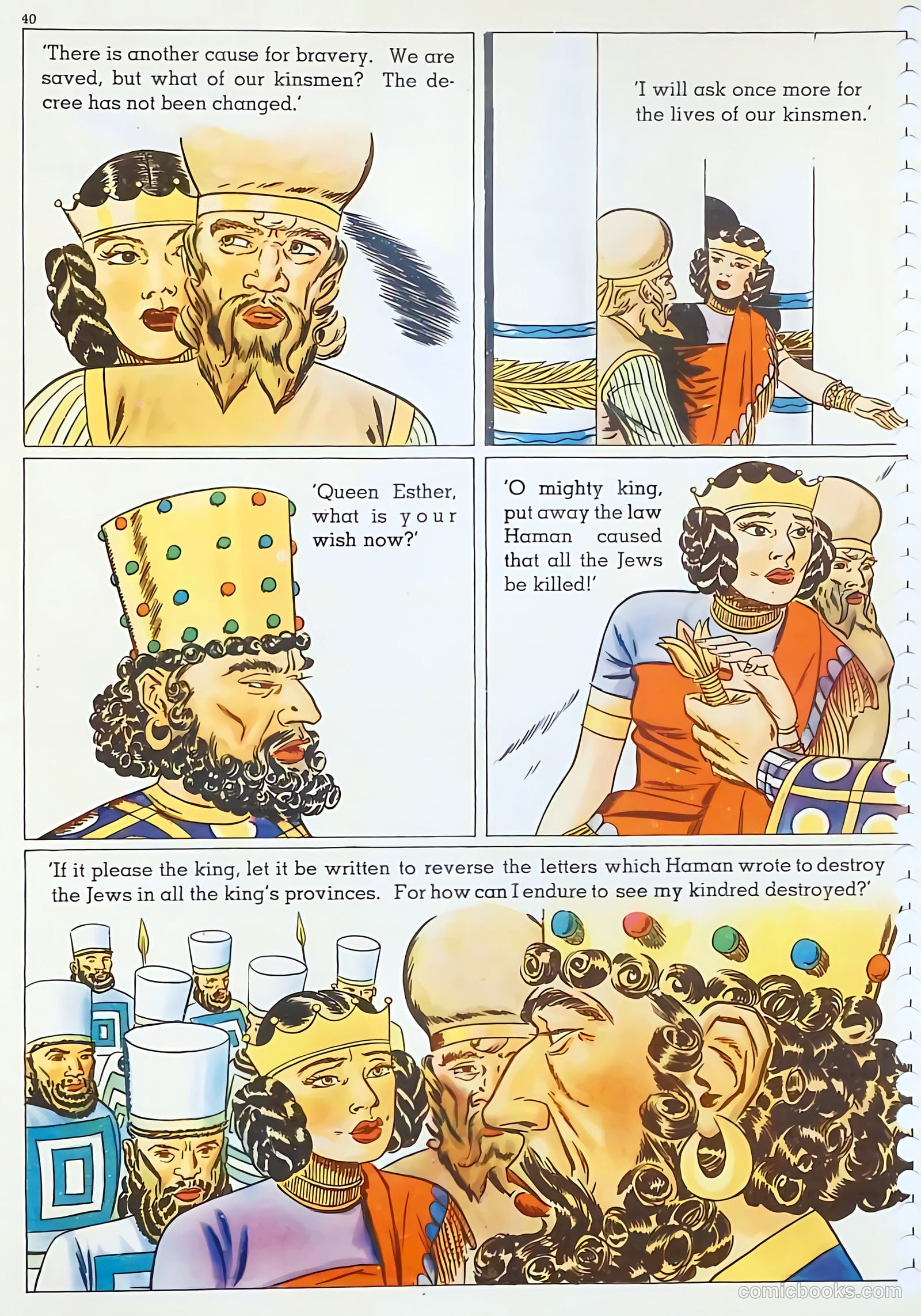 The Life of Esther Visualized #nn — page 40 of 48