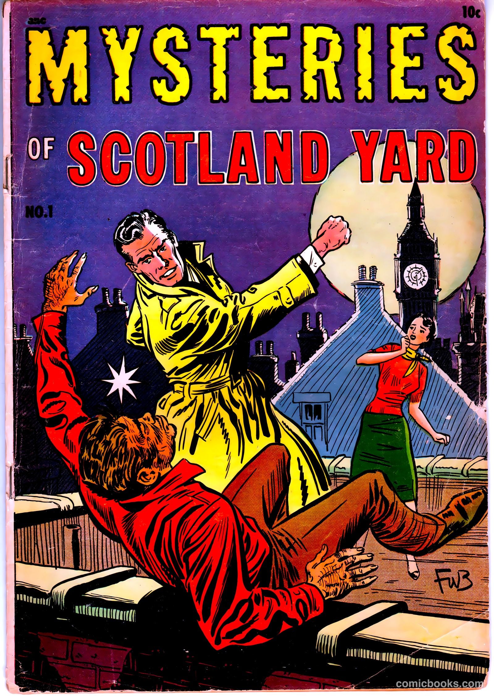 A-1 Comics 121 - Scotland Yard #1 — page 1 of 36