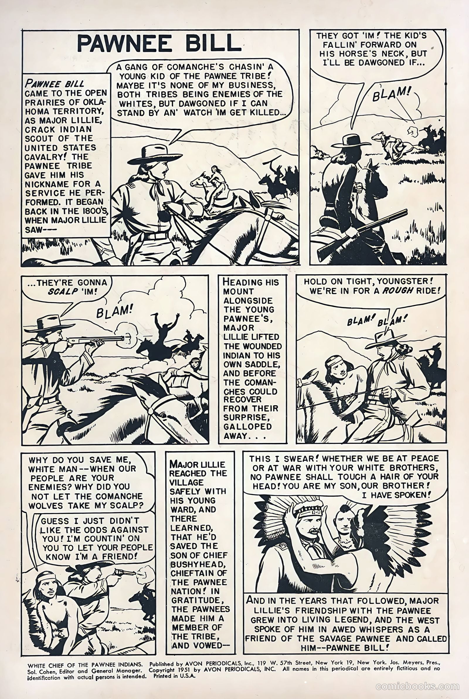 White Chief of the Pawnee Indians #1 — page 2 of 36