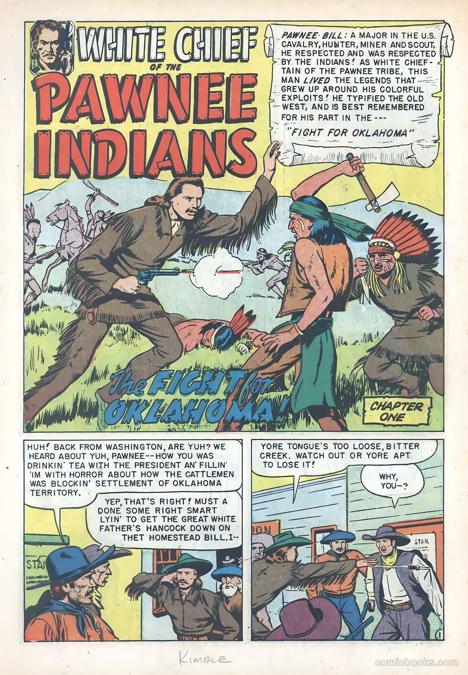 White Chief of the Pawnee Indians #1 — page 3 of 36