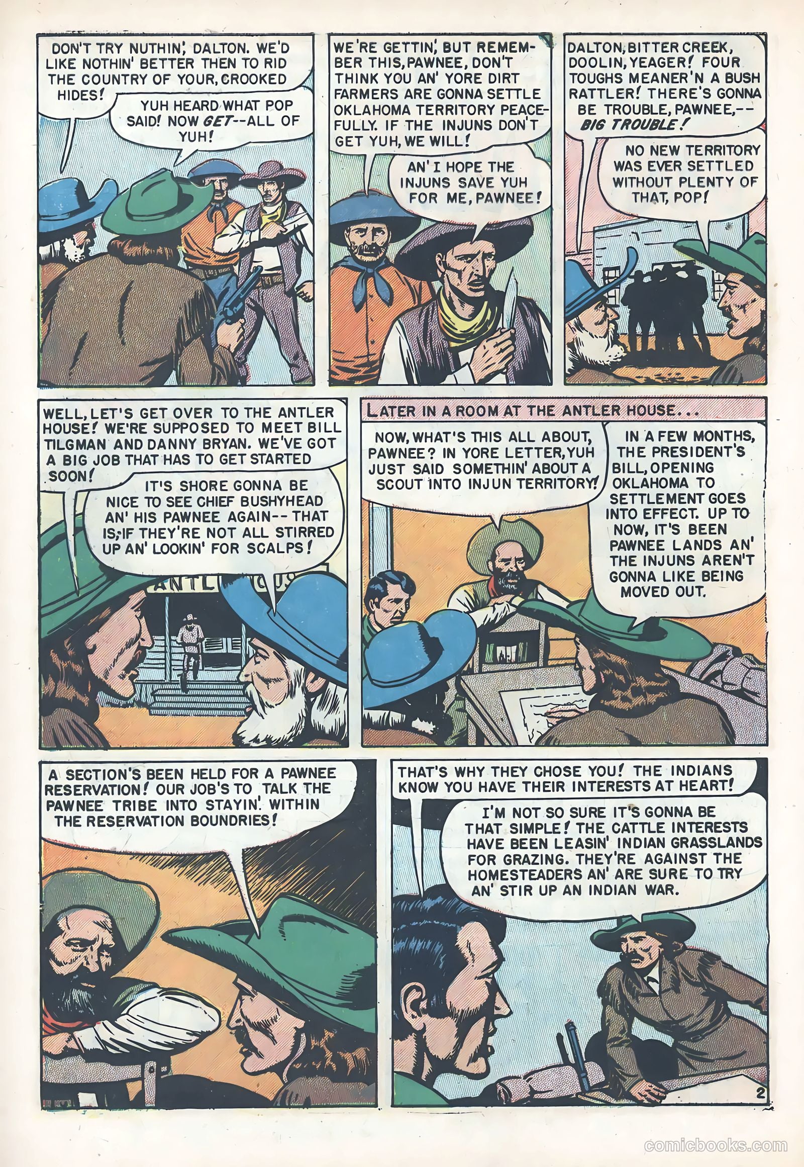 White Chief of the Pawnee Indians #1 — page 4 of 36