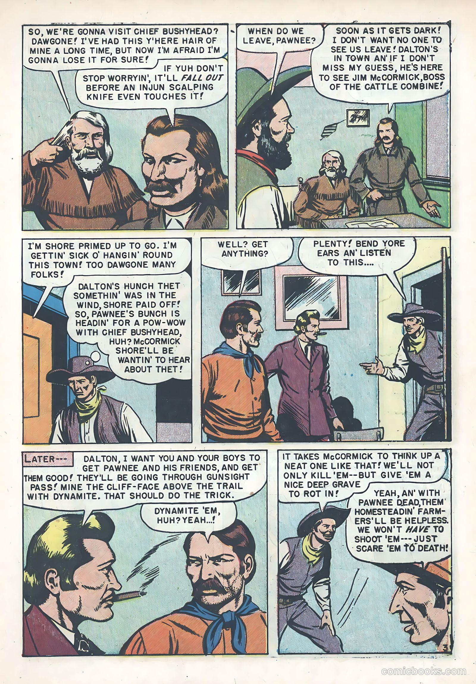 White Chief of the Pawnee Indians #1 — page 5 of 36