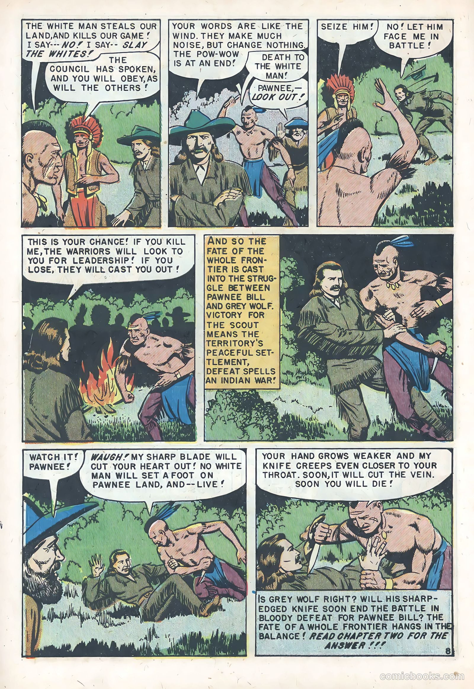 White Chief of the Pawnee Indians #1 — page 10 of 36