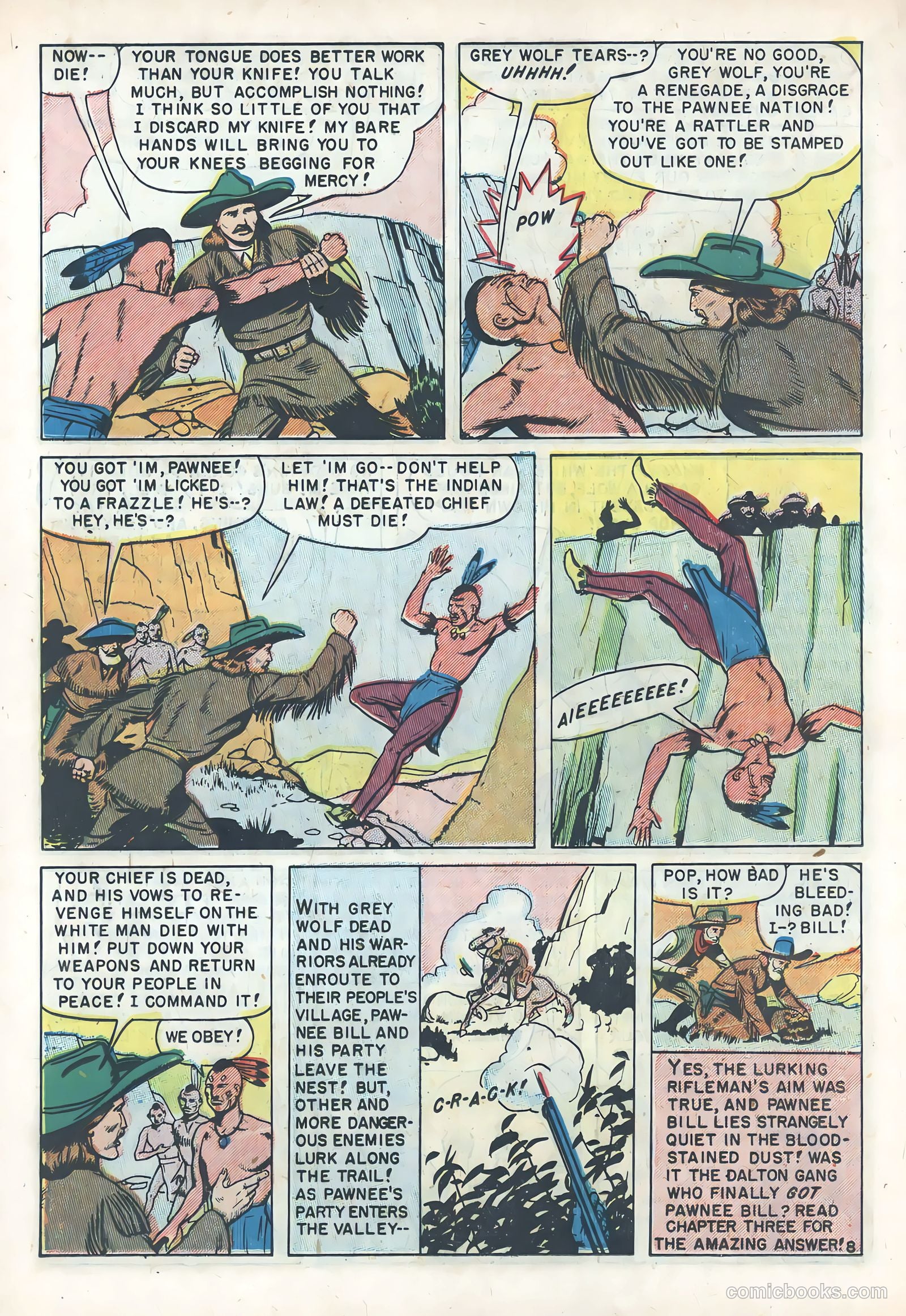 White Chief of the Pawnee Indians #1 — page 18 of 36