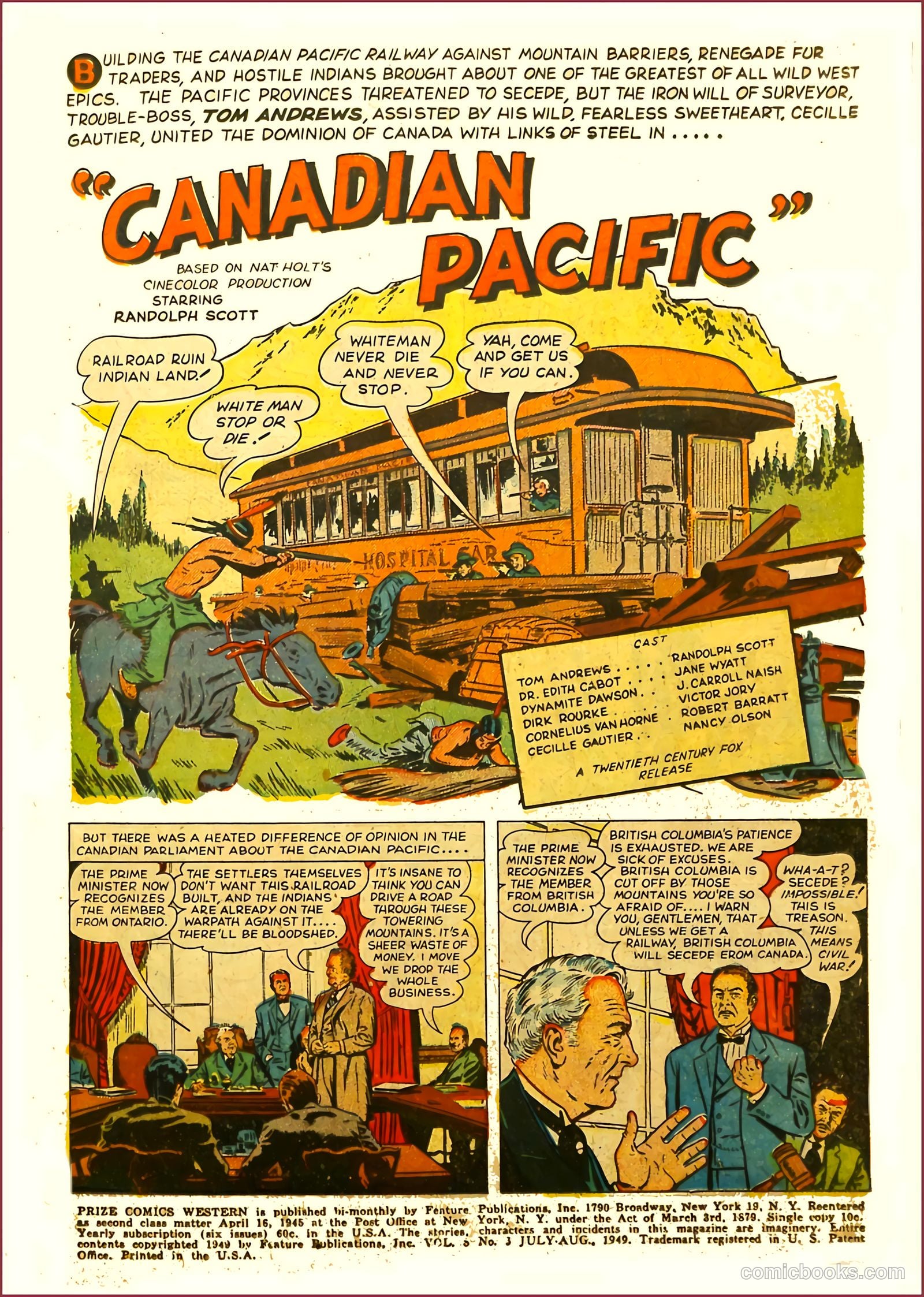 Prize Comics Western #76 — page 3 of 52