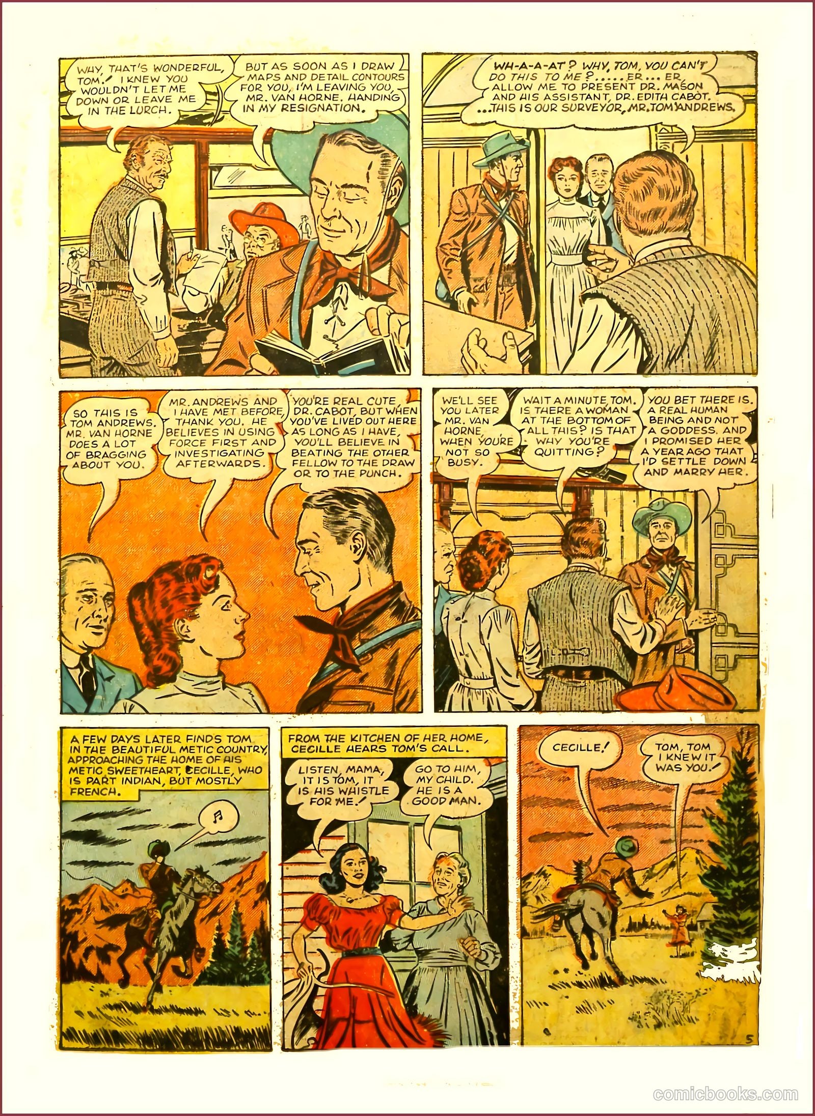 Prize Comics Western #76 — page 7 of 52