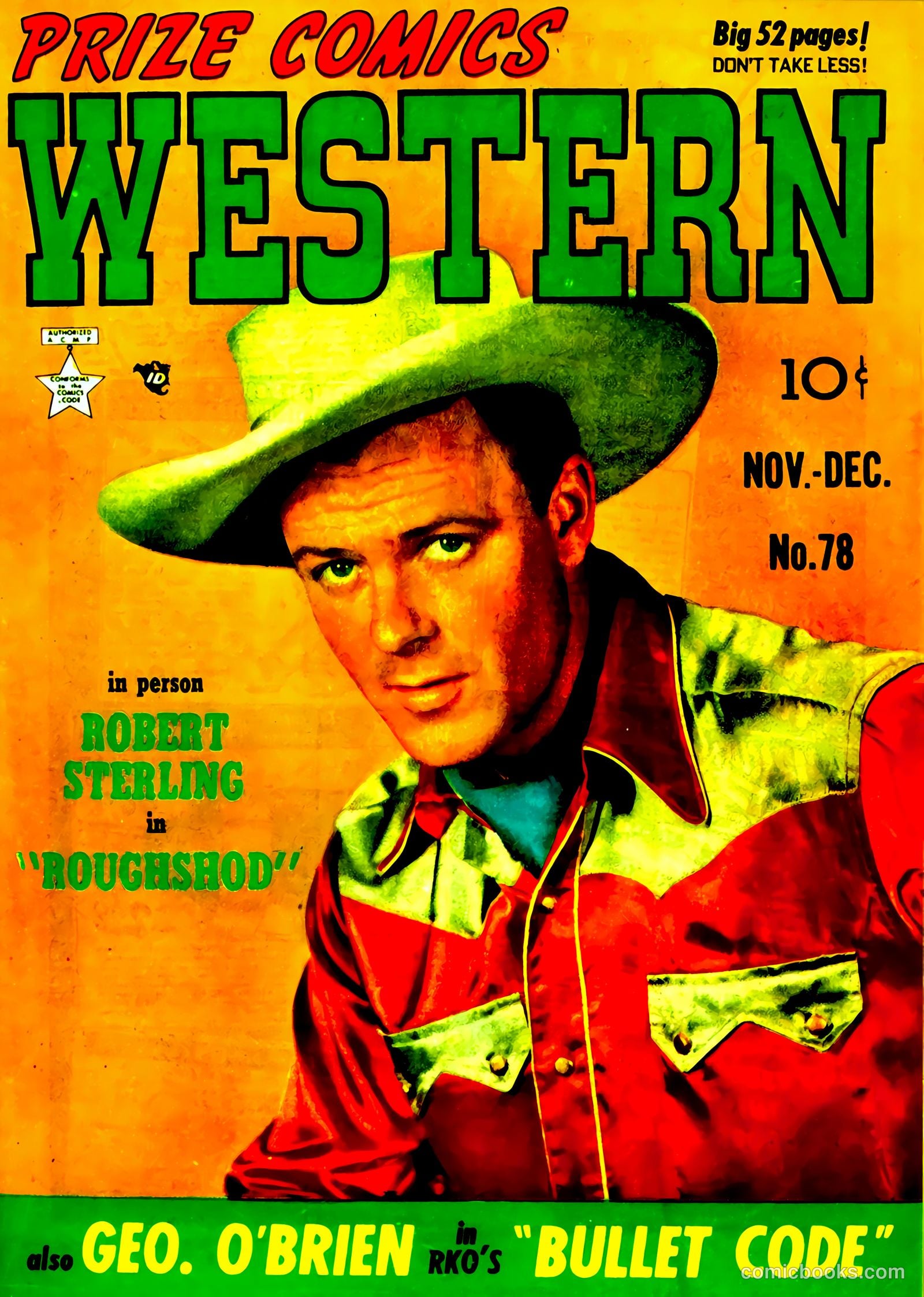 Prize Comics Western #78 — page 1 of 52