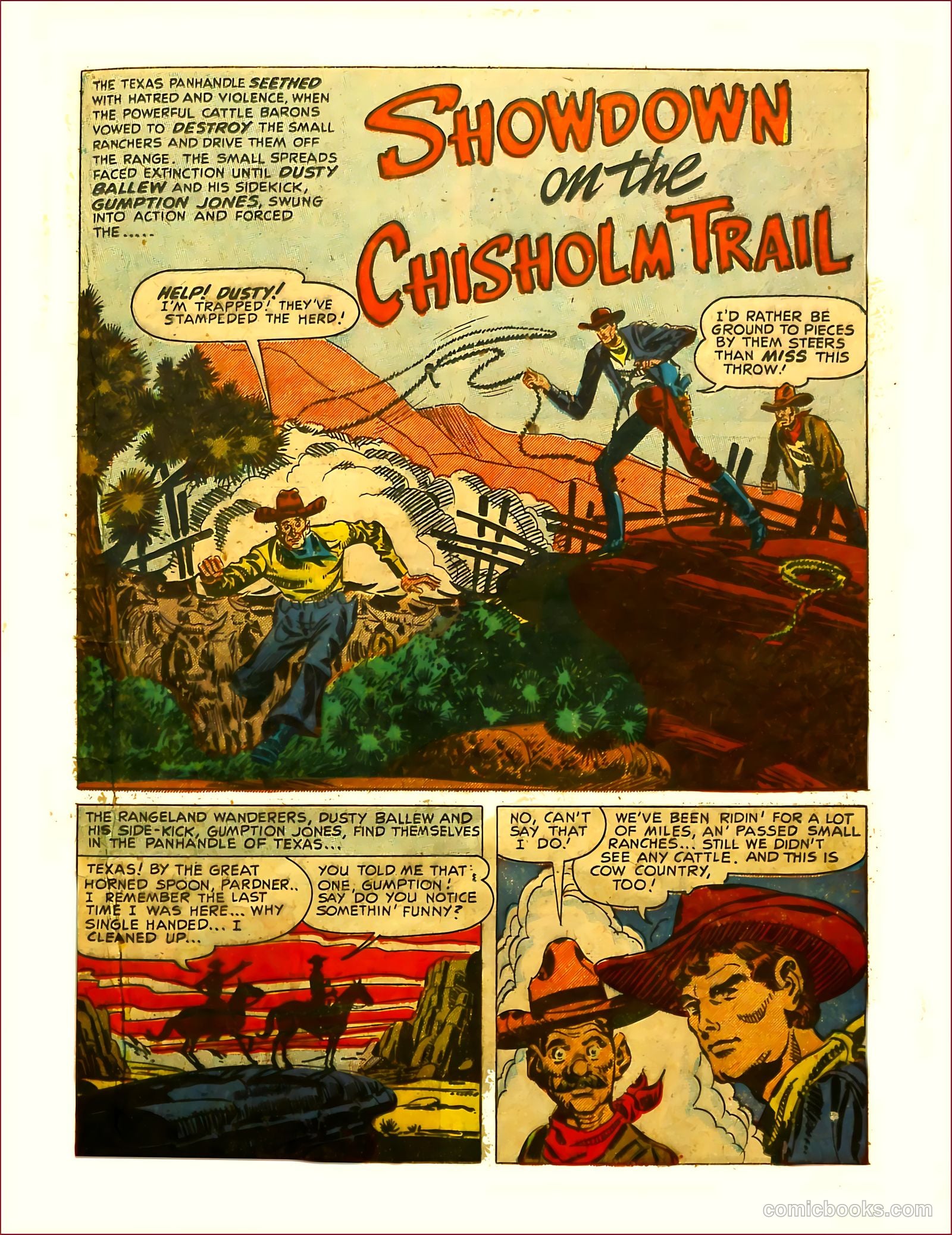Prize Comics Western #78 — page 19 of 52