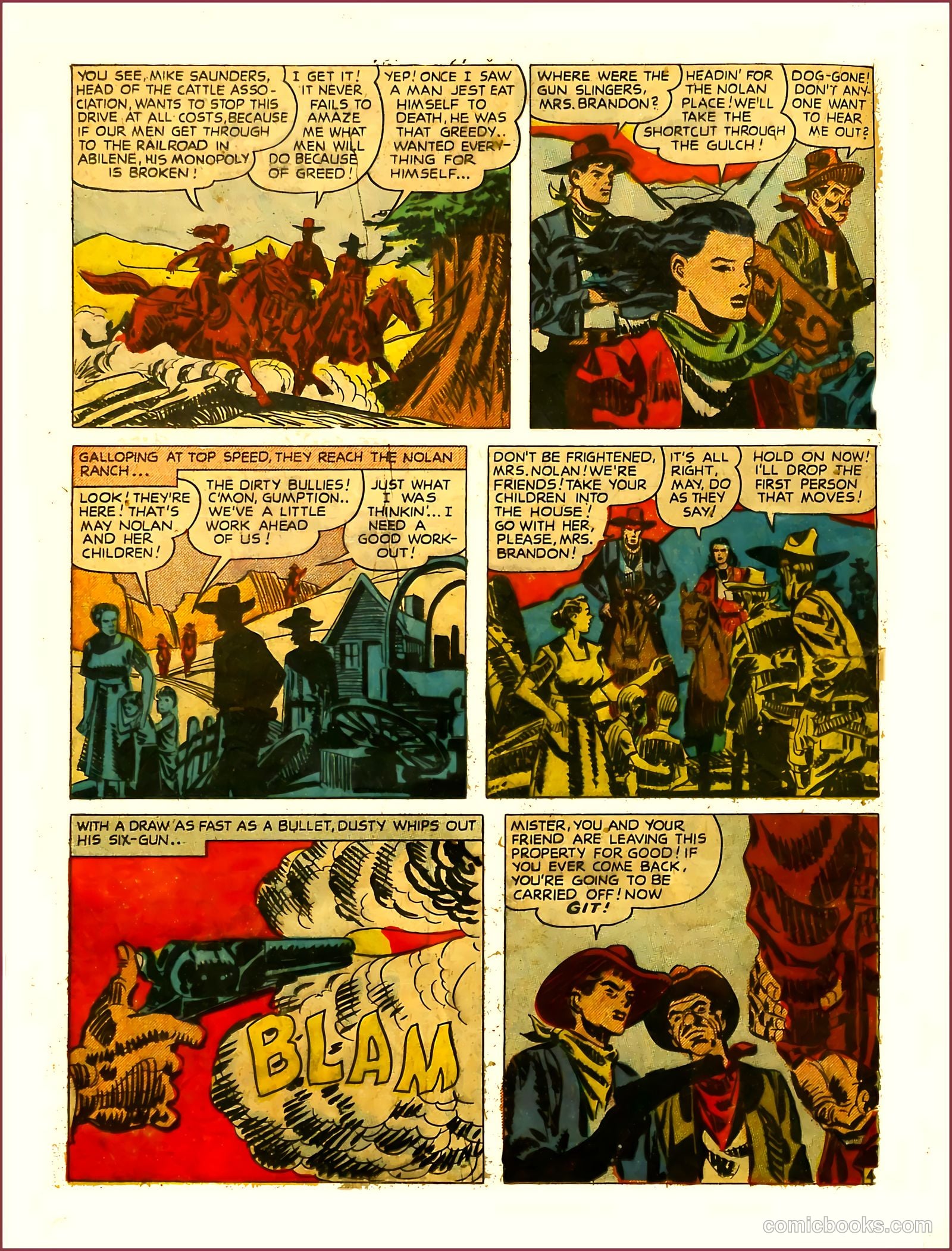 Prize Comics Western #78 — page 22 of 52
