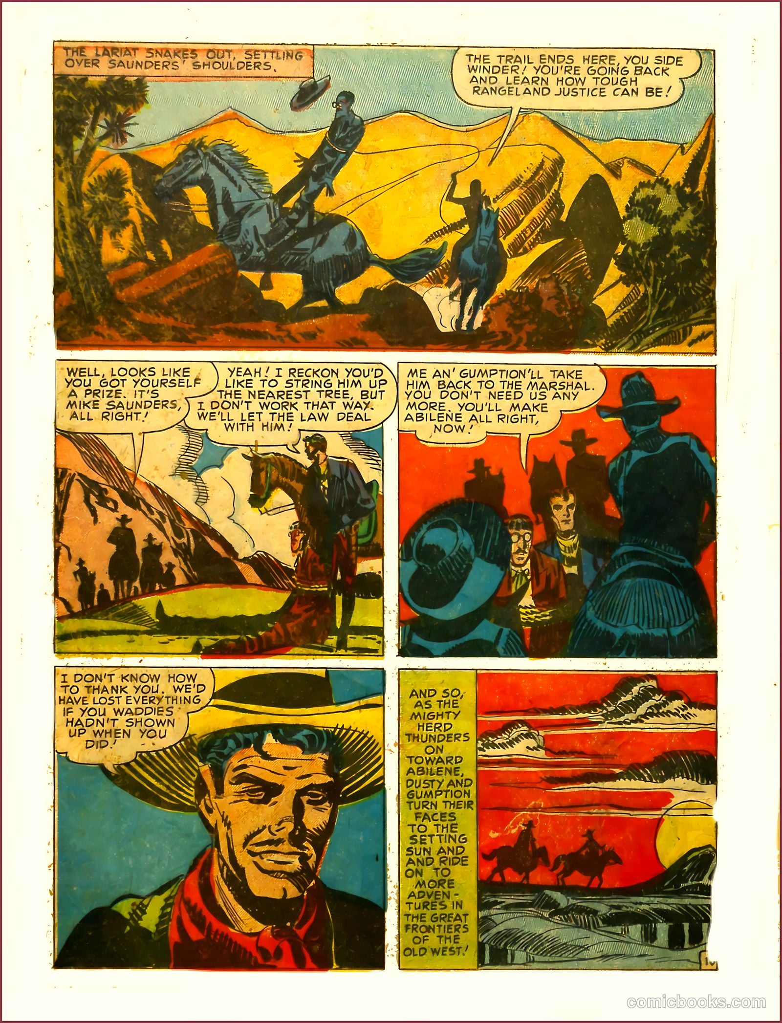 Prize Comics Western #78 — page 28 of 52