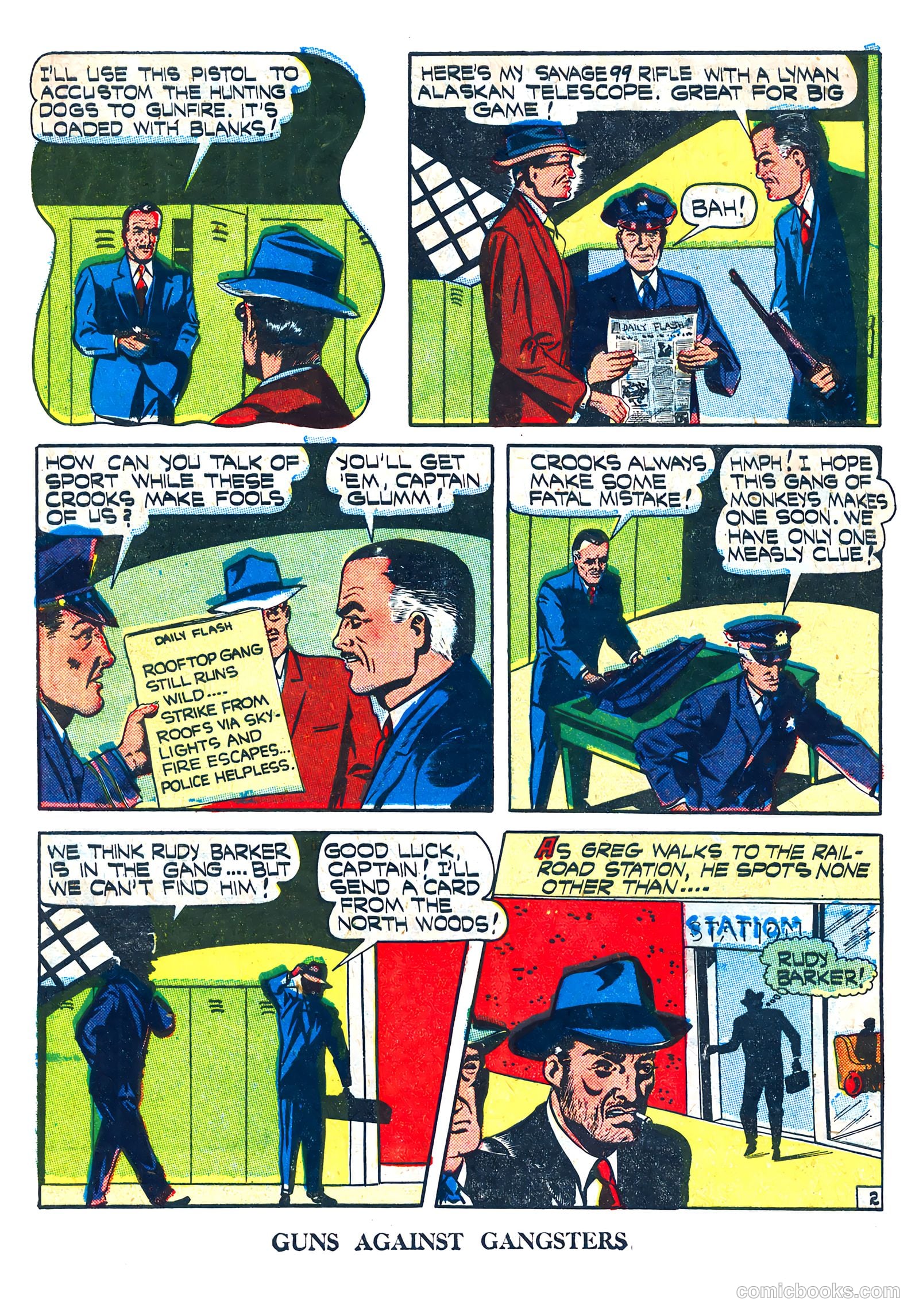 Guns Against Gangsters #1 — page 4 of 36