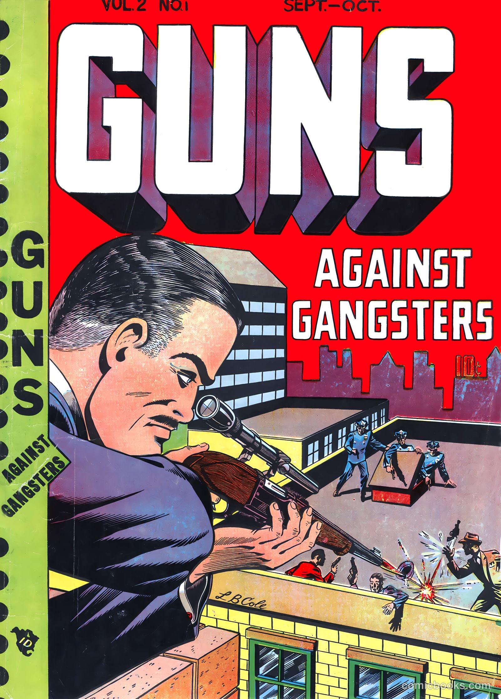 Guns Against Gangsters #7 — page 1 of 36