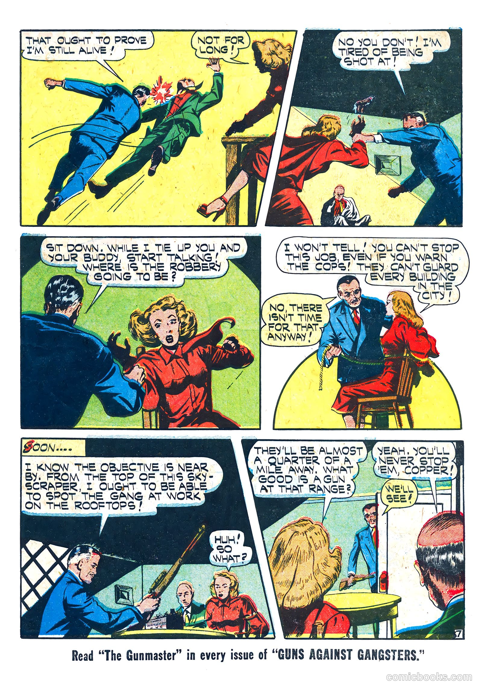 Guns Against Gangsters #7 — page 9 of 36