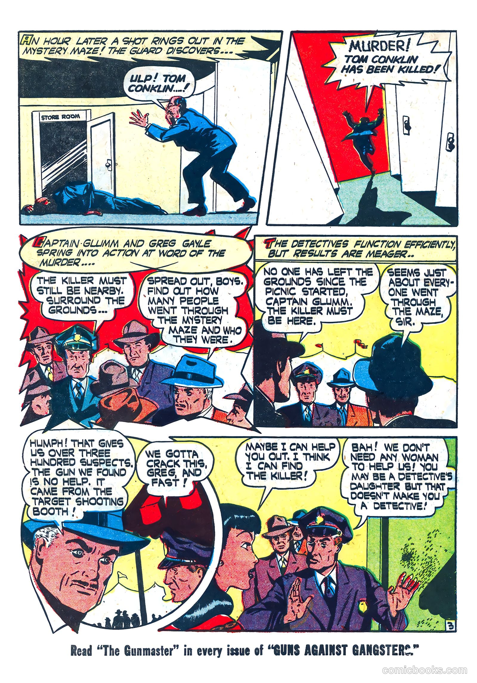 Guns Against Gangsters #7 — page 31 of 36