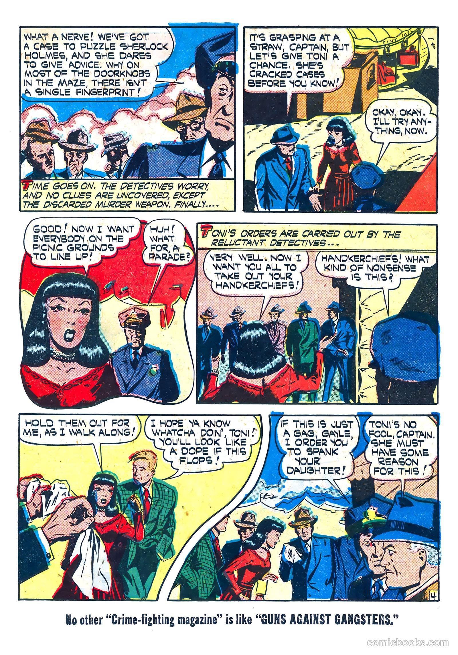 Guns Against Gangsters #7 — page 32 of 36