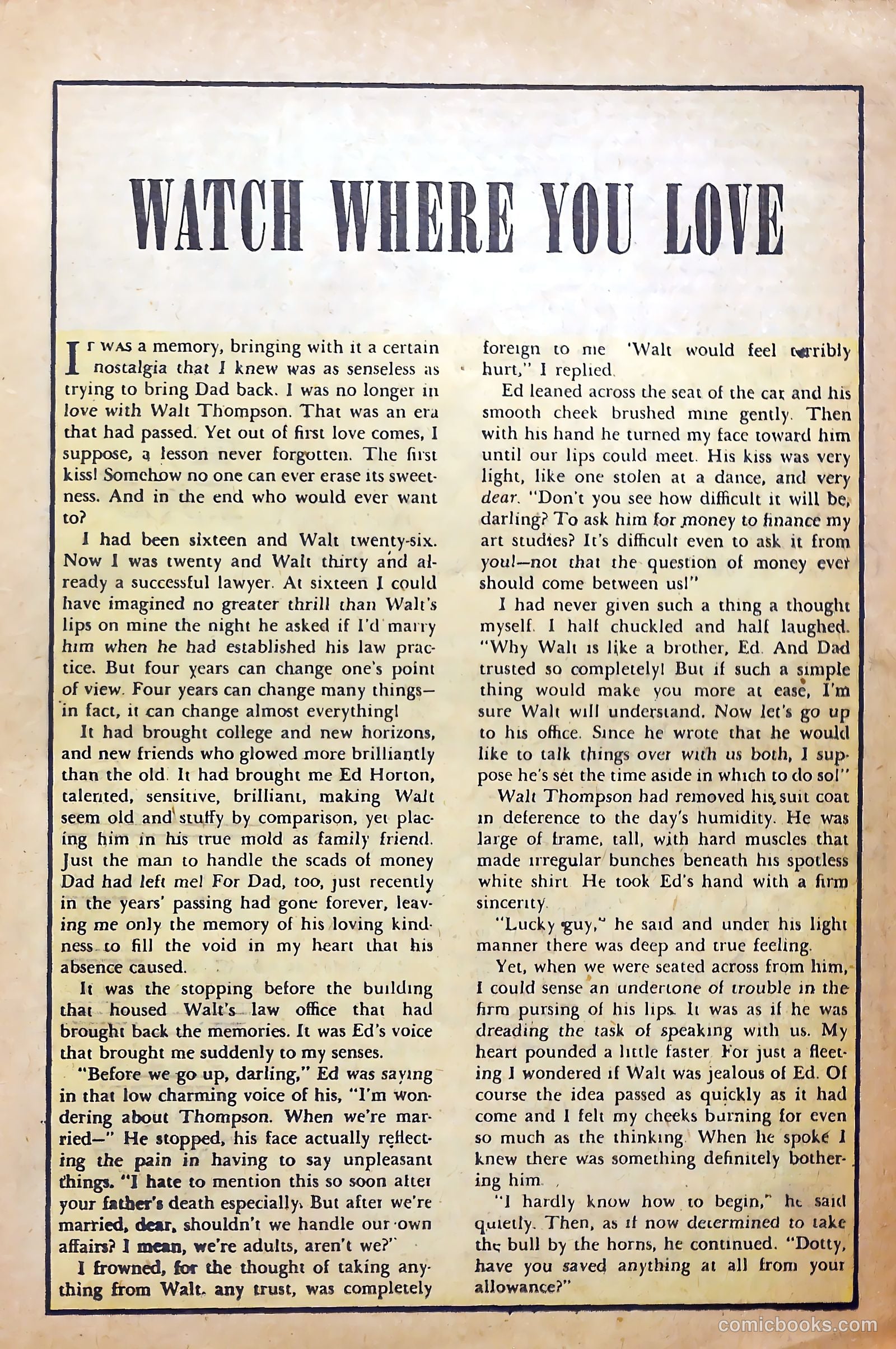 True-to-Life Romances #1 — page 17 of 36