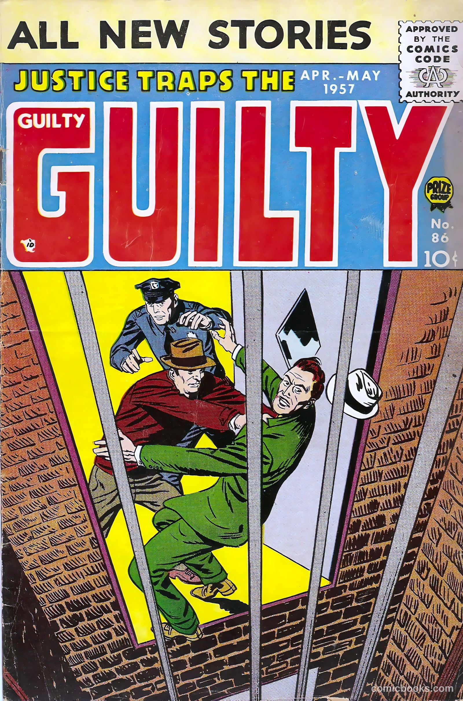 Justice Traps the Guilty #86 — page 1 of 36