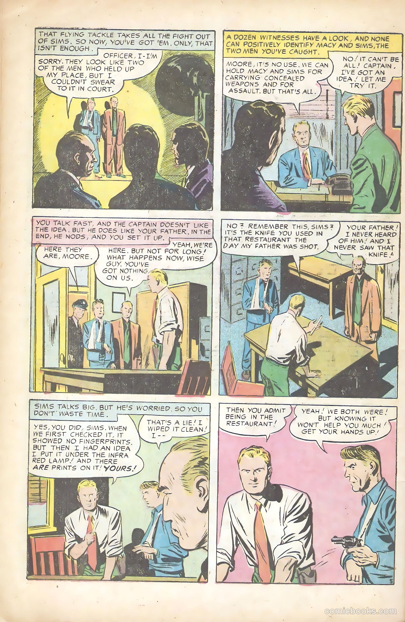 Justice Traps the Guilty #86 — page 32 of 36