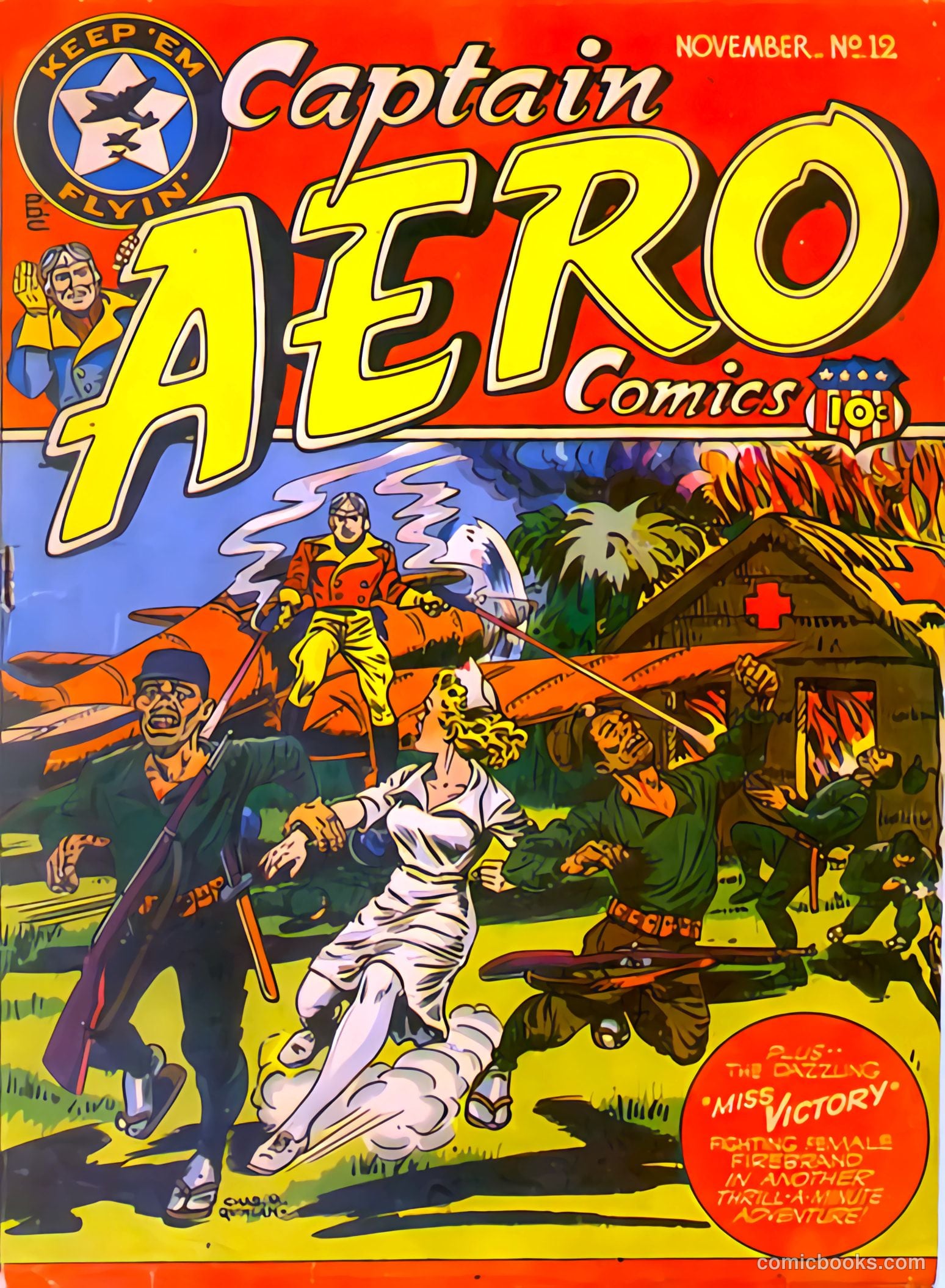 Captain Aero Comics #12 — page 1 of 57
