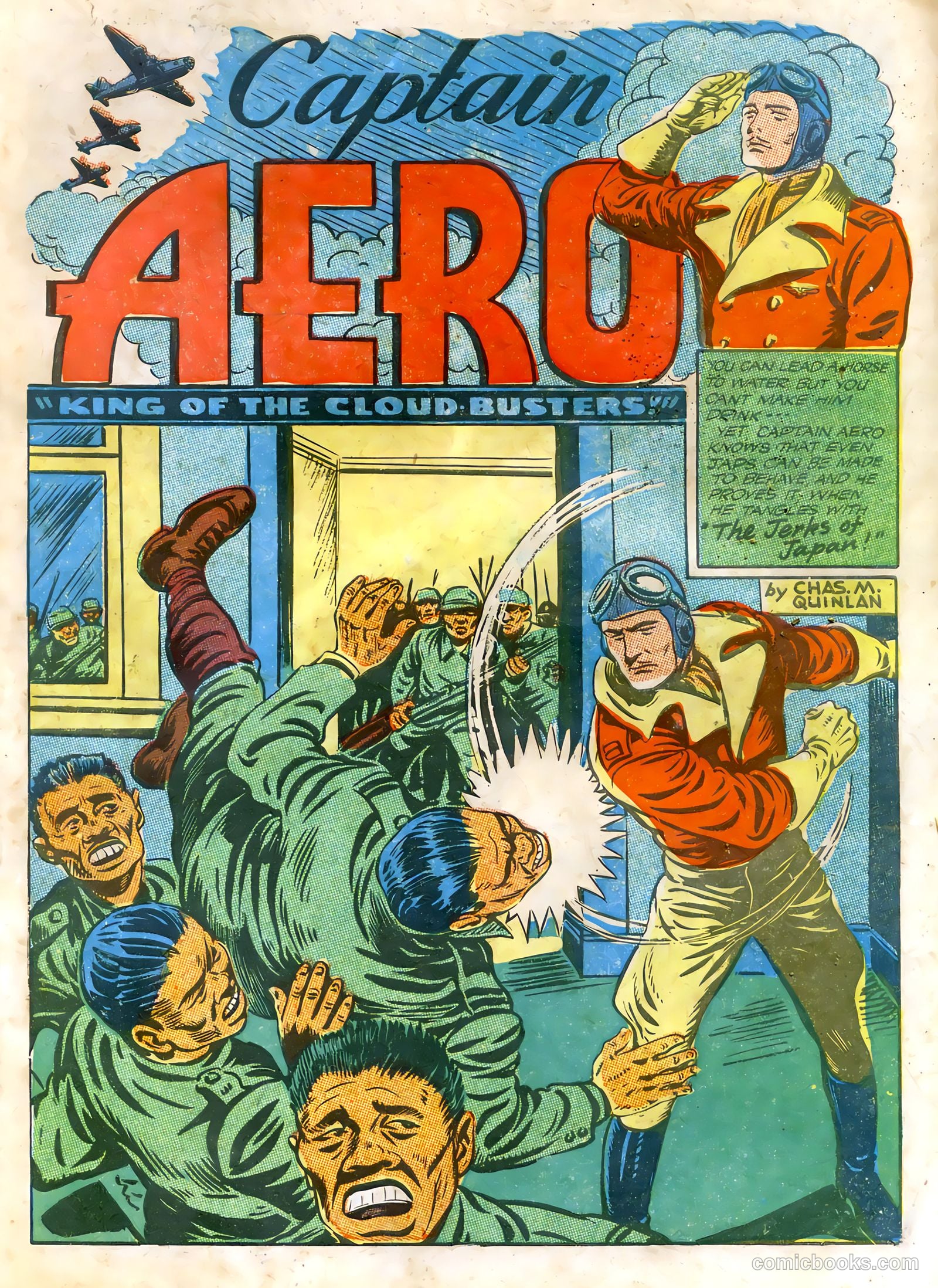 Captain Aero Comics #12 — page 2 of 57
