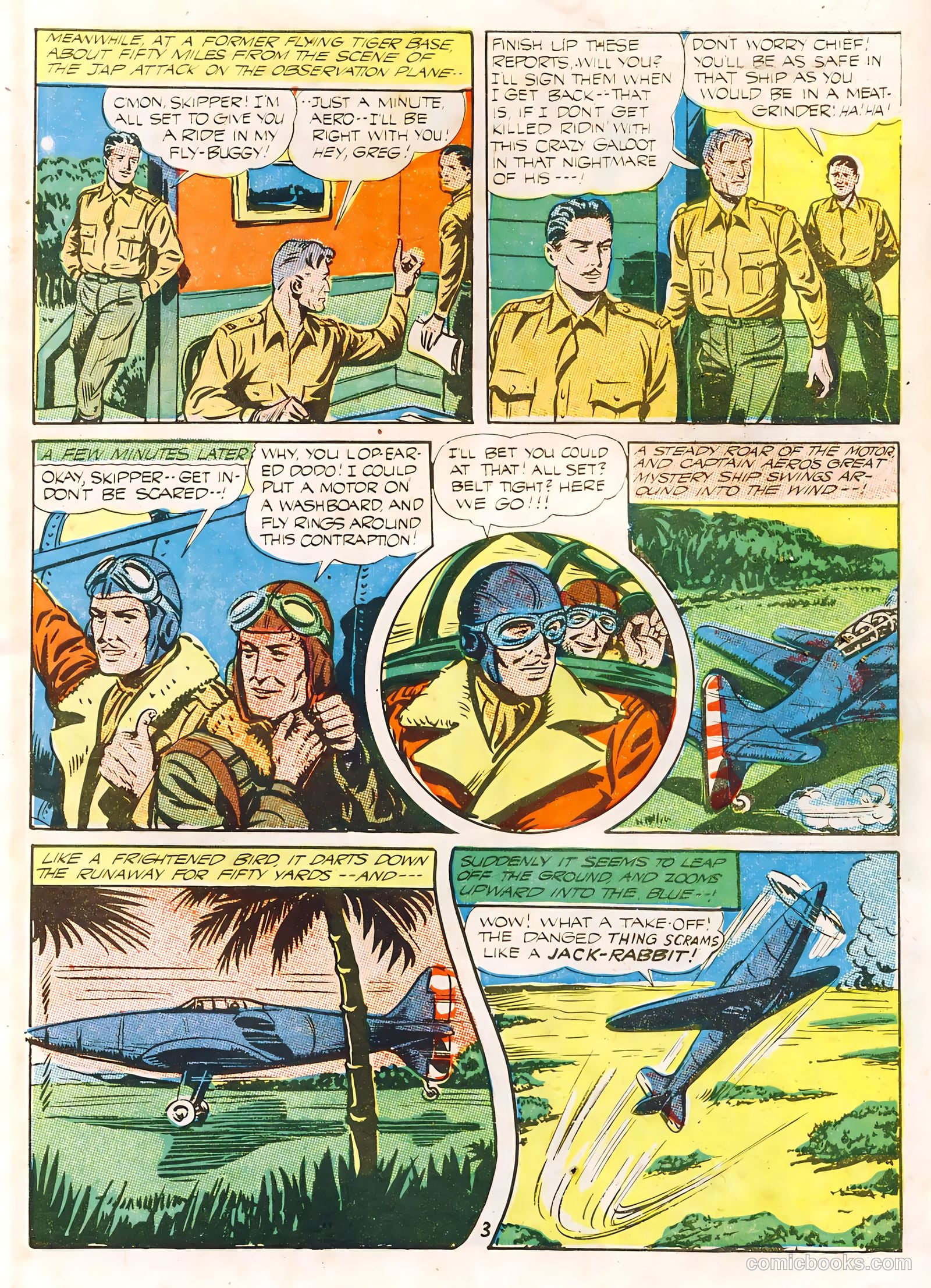 Captain Aero Comics #12 — page 4 of 57
