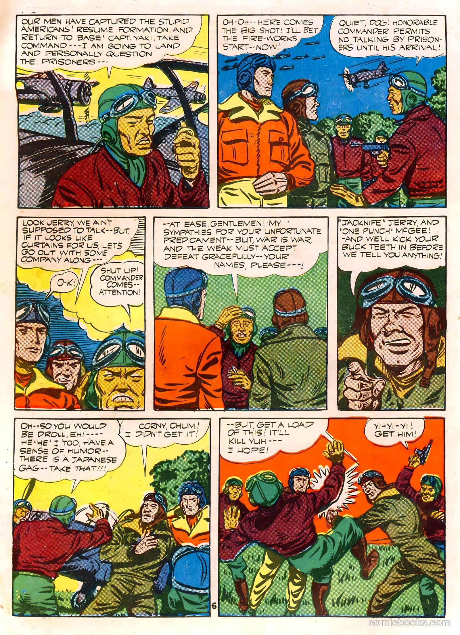 Captain Aero Comics #12 — page 7 of 57