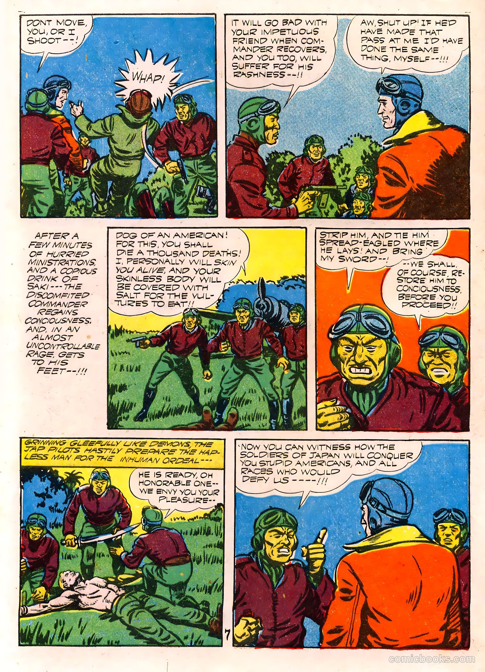 Captain Aero Comics #12 — page 8 of 57