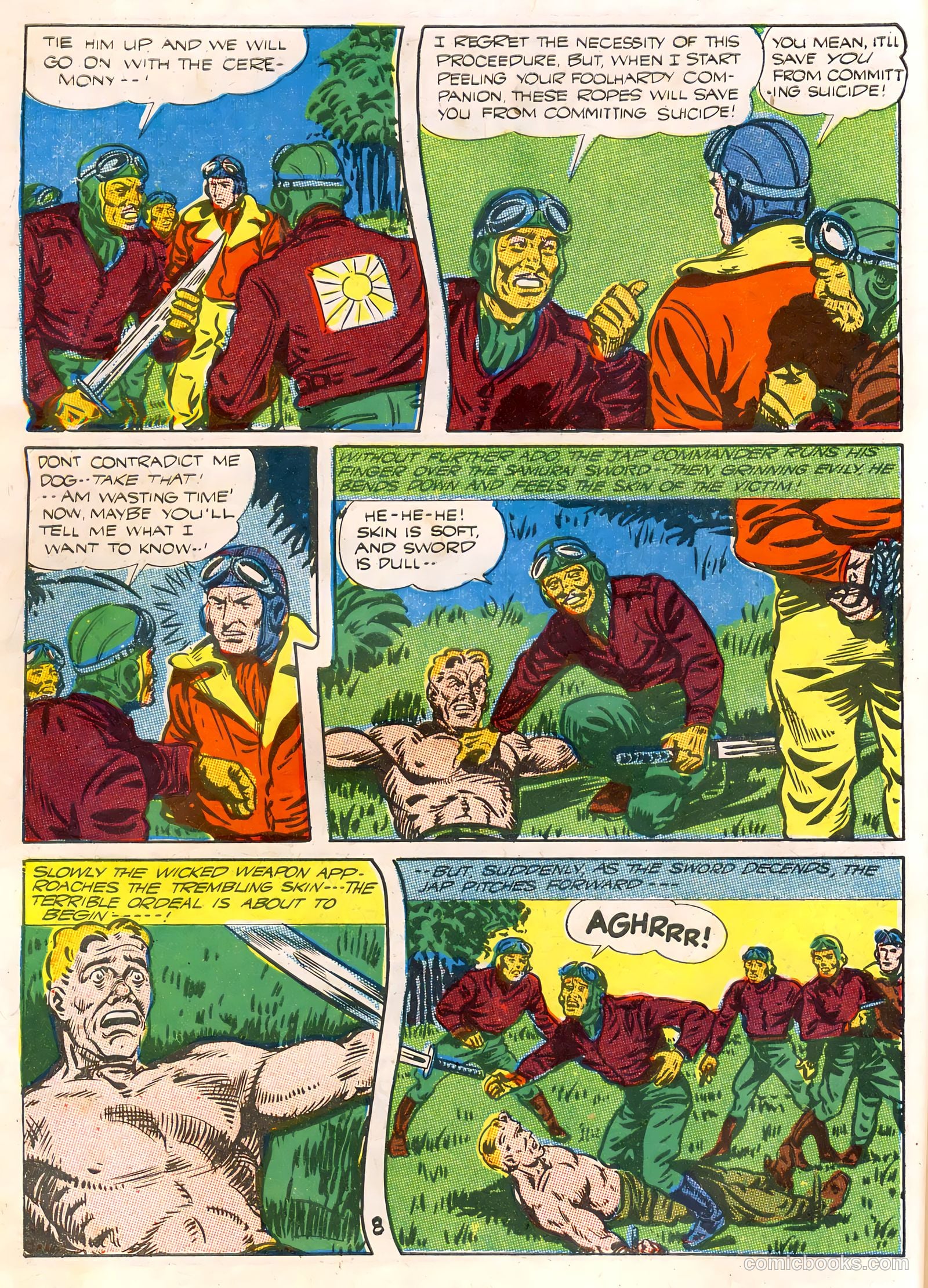 Captain Aero Comics #12 — page 9 of 57