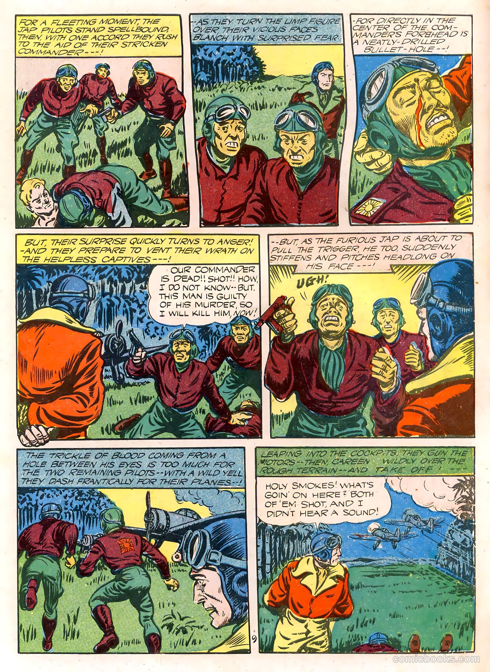 Captain Aero Comics #12 — page 10 of 57