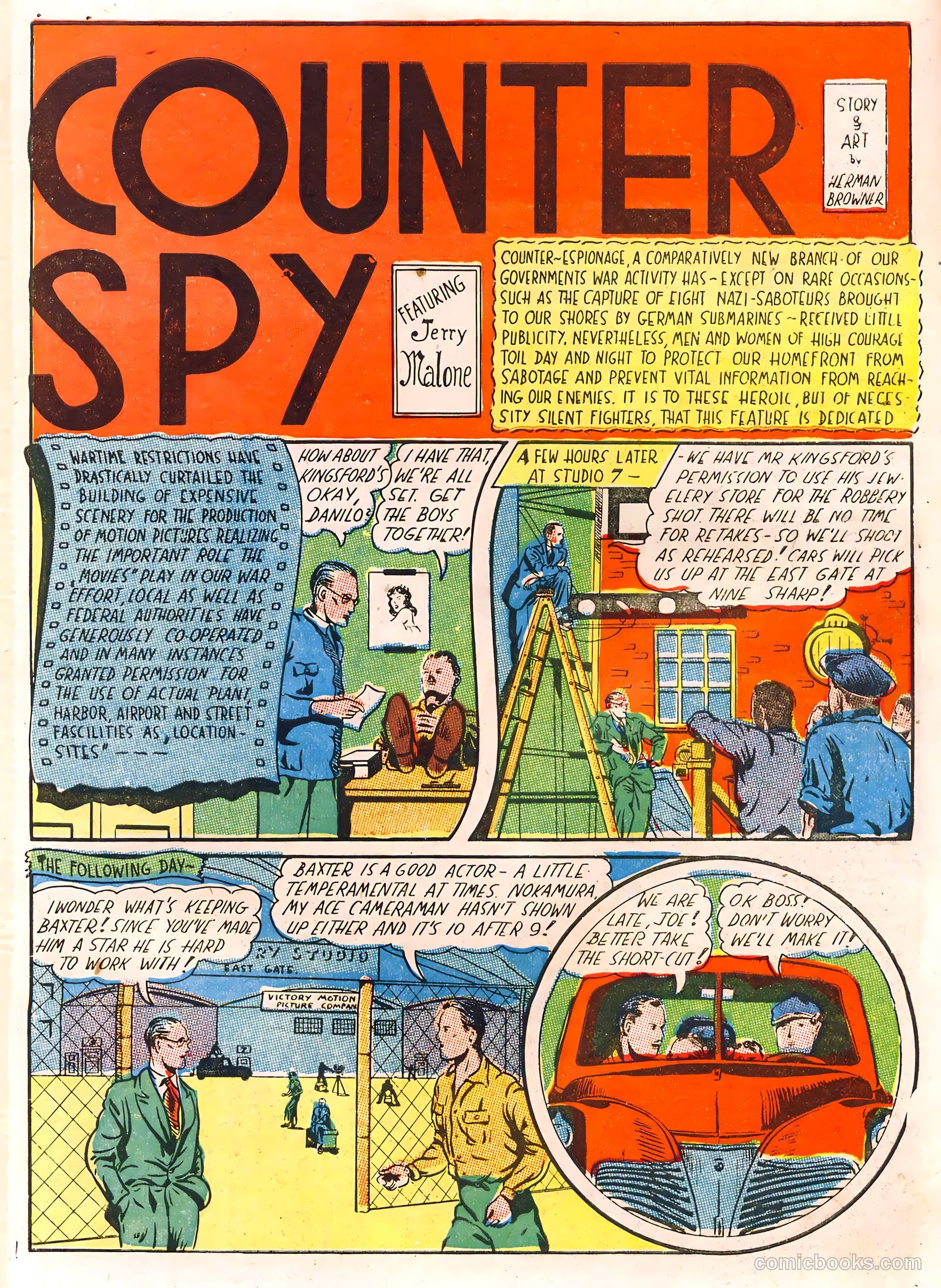 Captain Aero Comics #12 — page 12 of 57