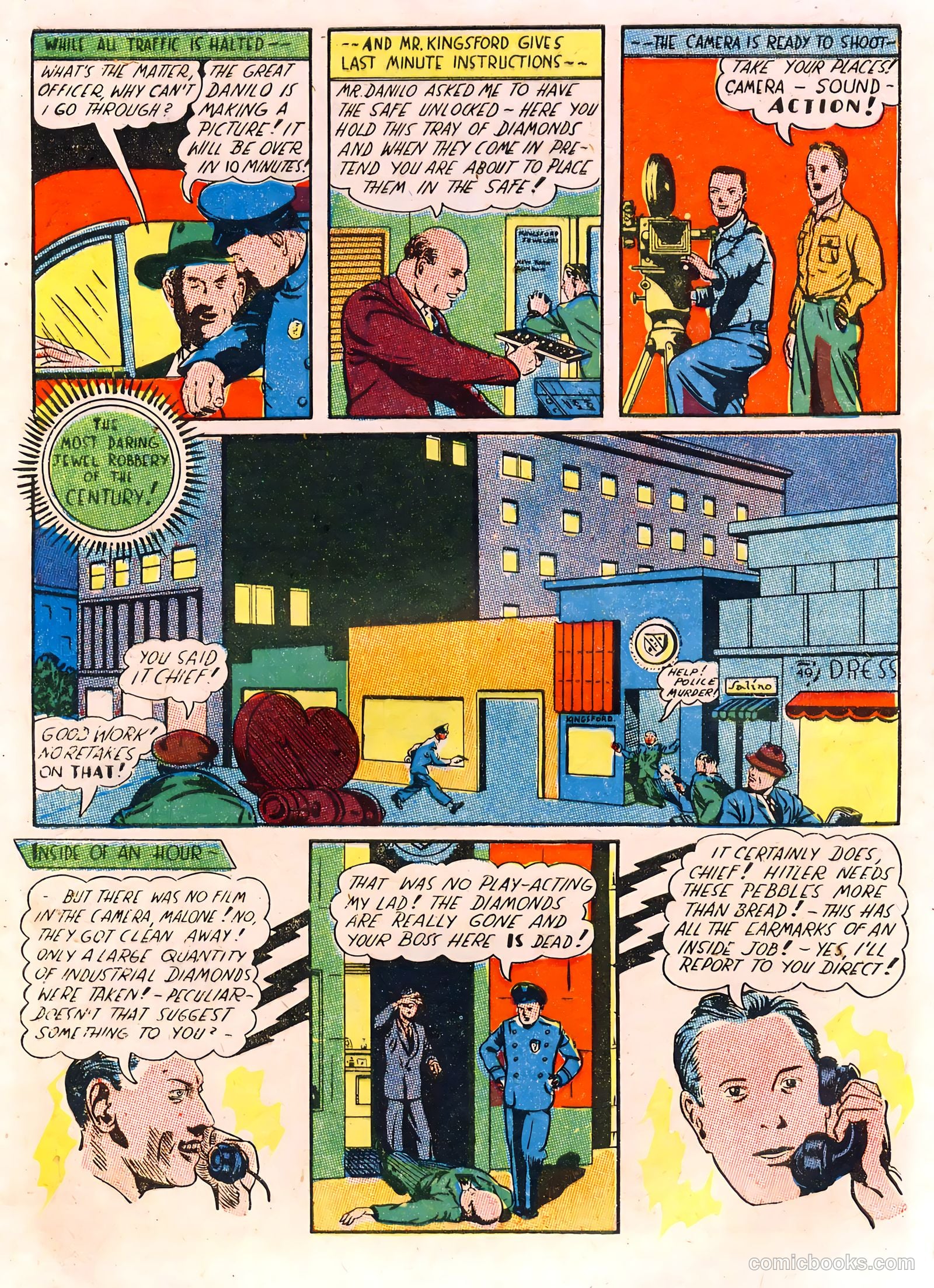 Captain Aero Comics #12 — page 13 of 57