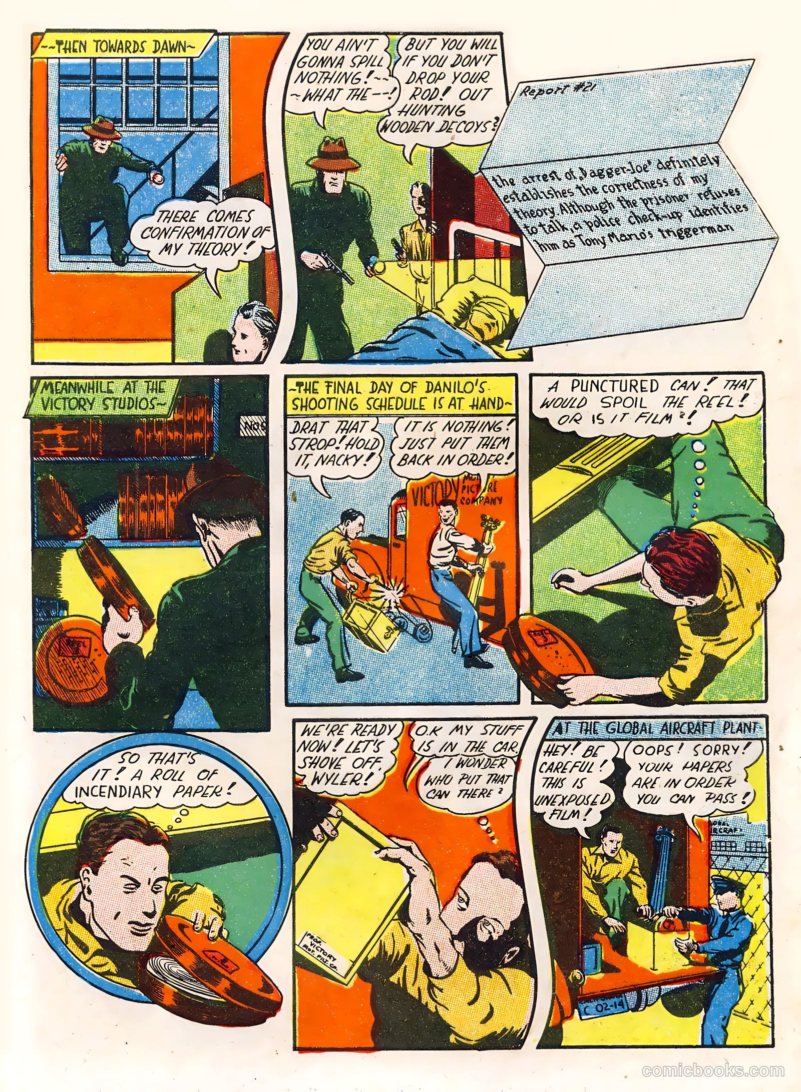Captain Aero Comics #12 — page 16 of 57