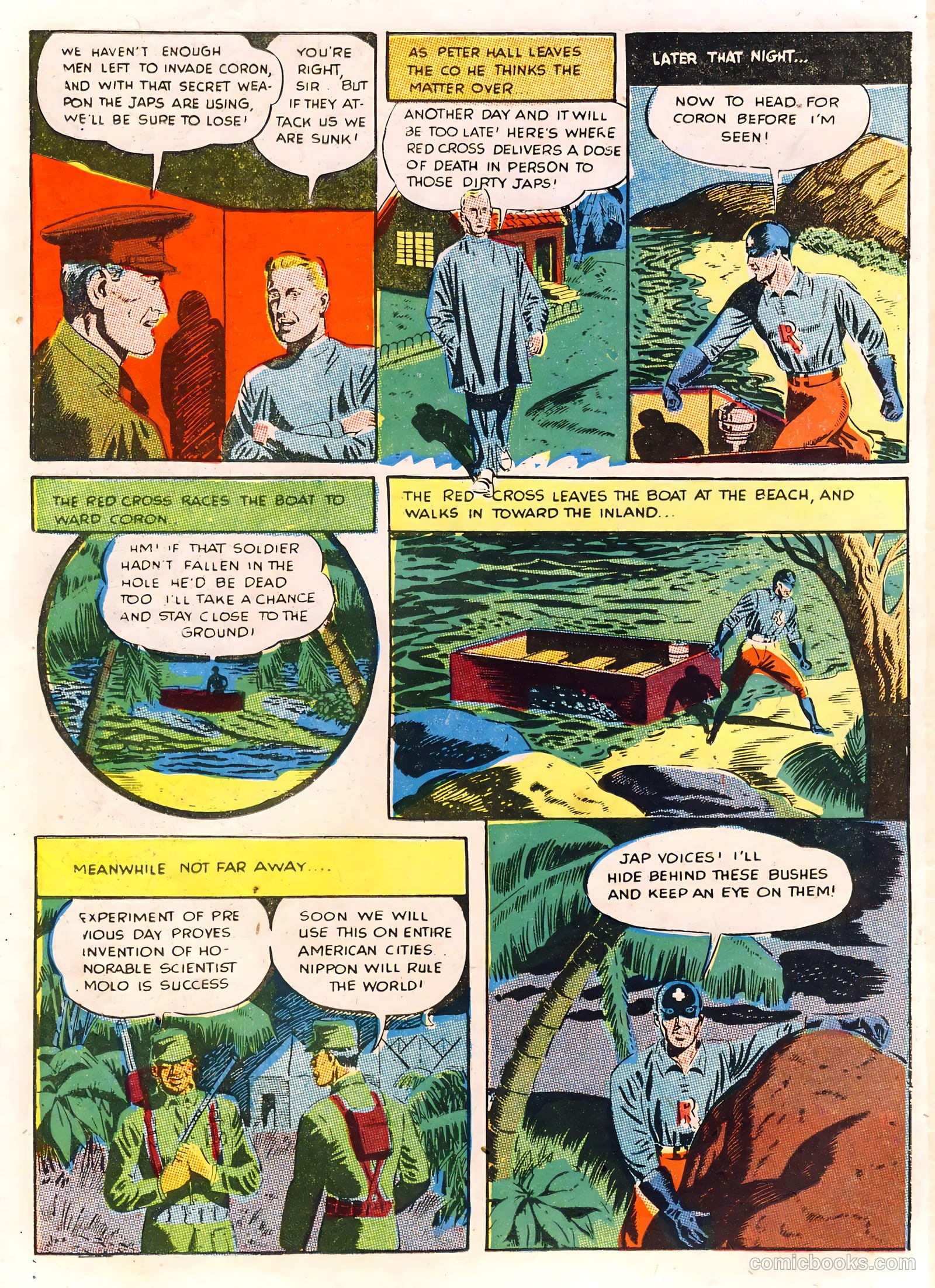 Captain Aero Comics #12 — page 23 of 57